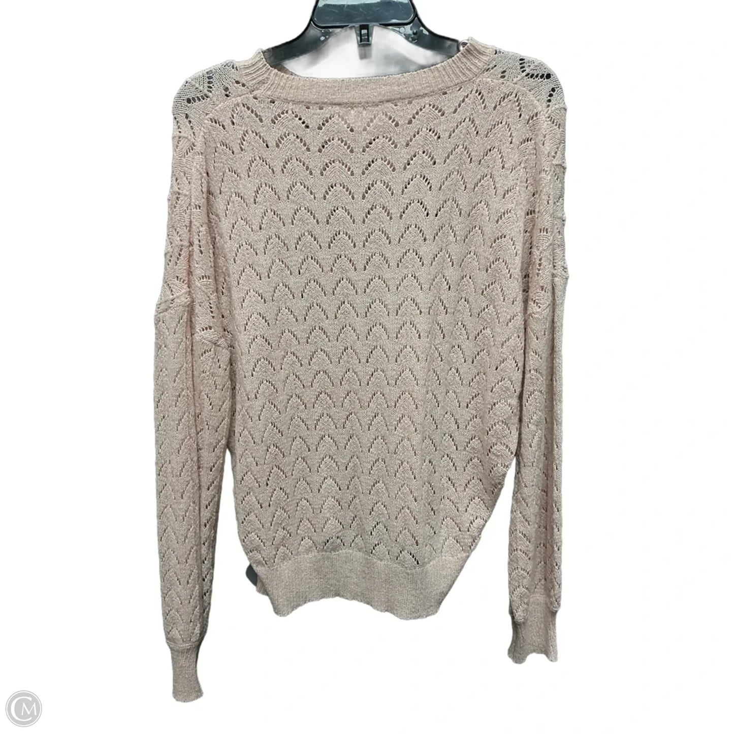 Top Long Sleeve By Clothes Mentor In Coral, Size: M
