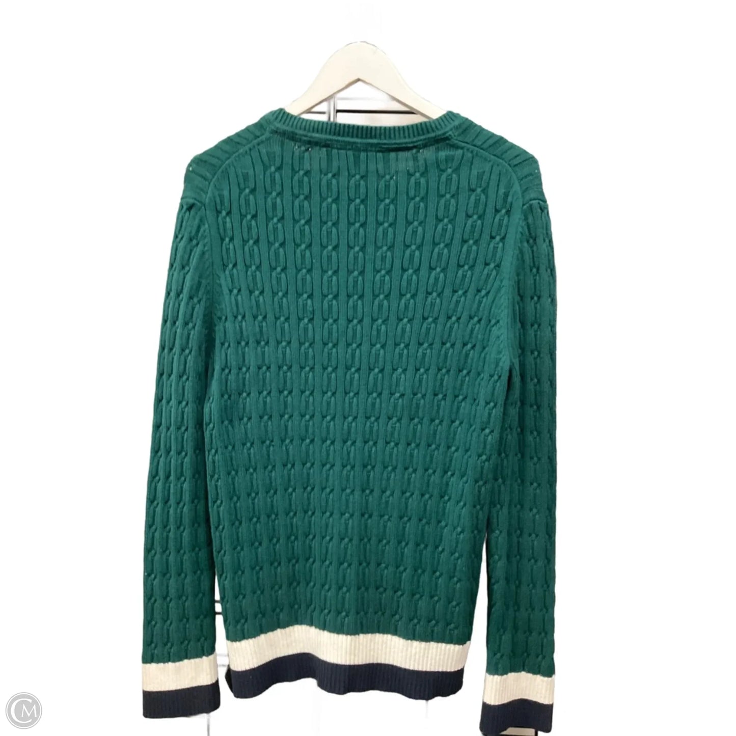 Sweater By Tommy Hilfiger In Green, Size: Xl