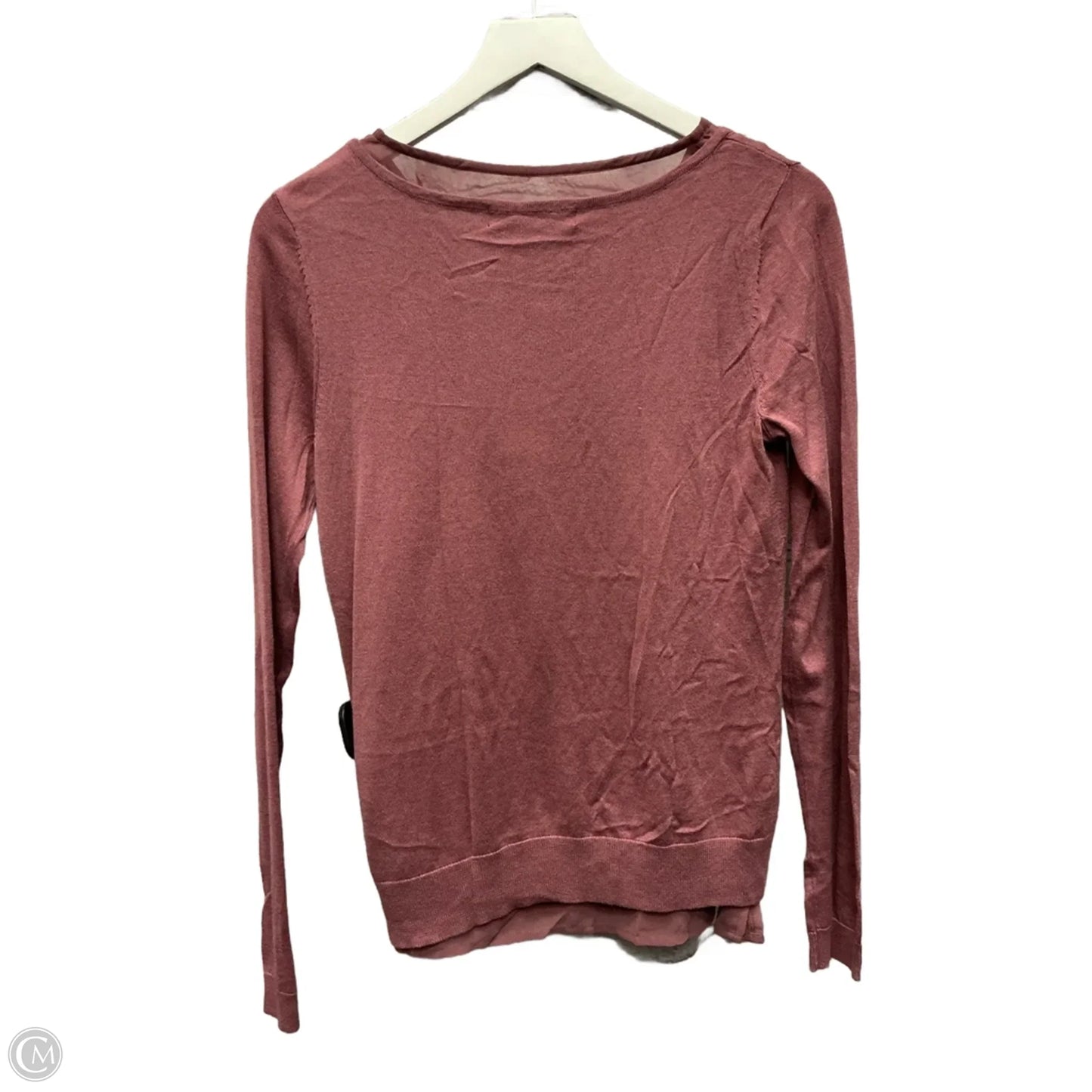 Top Long Sleeve By Bcbg In Purple, Size: M