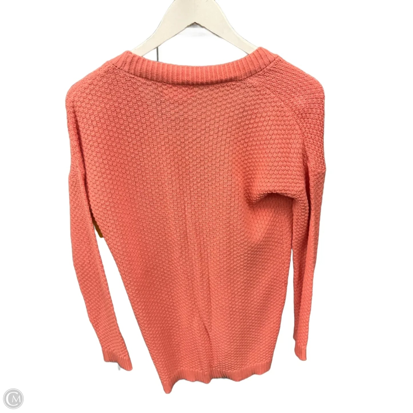 Sweater Cardigan By For The Republic In Orange, Size: Xs