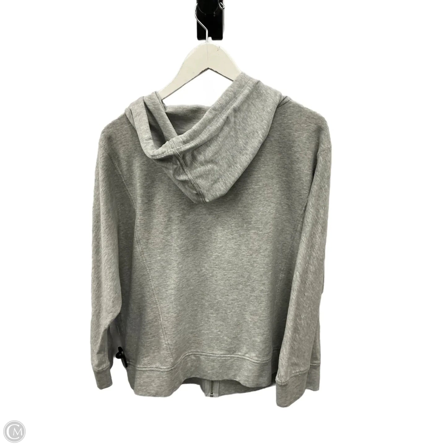 Sweatshirt Hoodie By Ruby Rd In Grey, Size: Xl