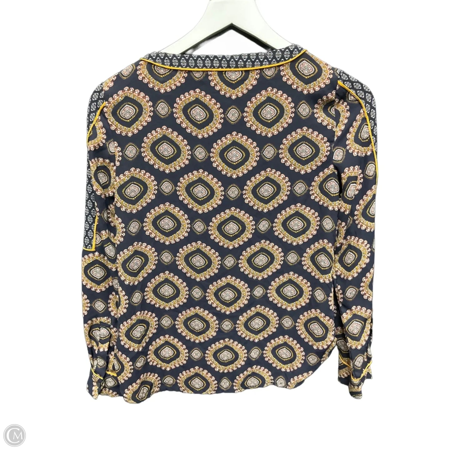 Top Long Sleeve By Premise In Blue, Size: Xs