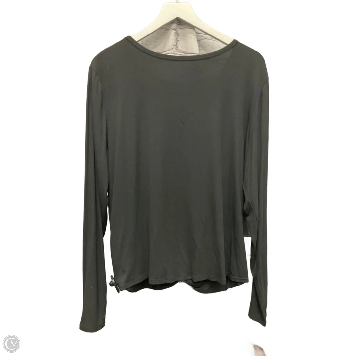 Top Long Sleeve By Avia In Black, Size: 3x