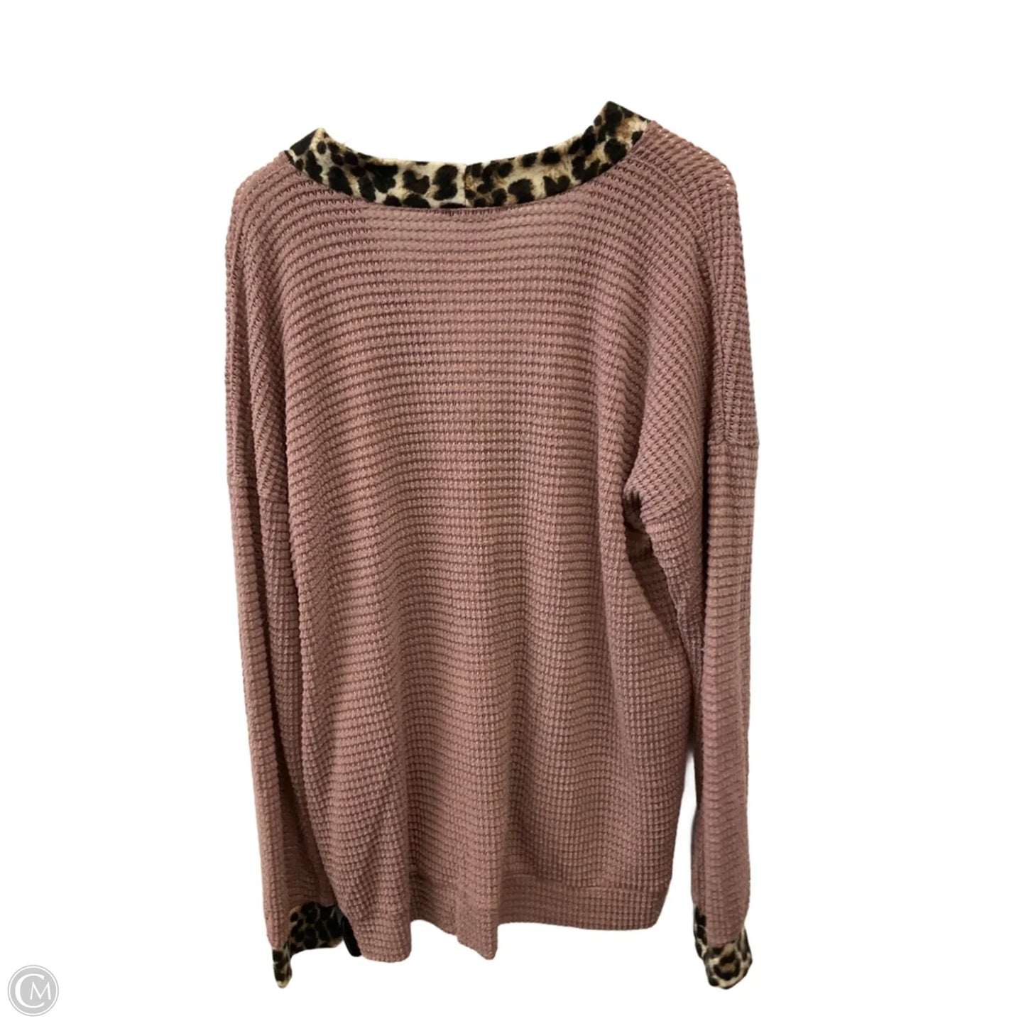 Top Long Sleeve By Heimish Usa In Mauve, Size: 2x