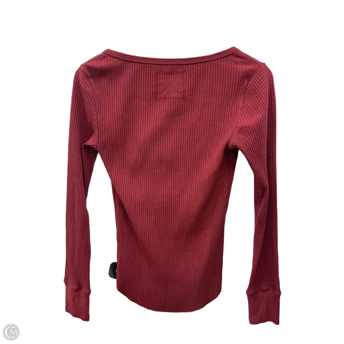 Top Long Sleeve By Aerie In Red, Size: M