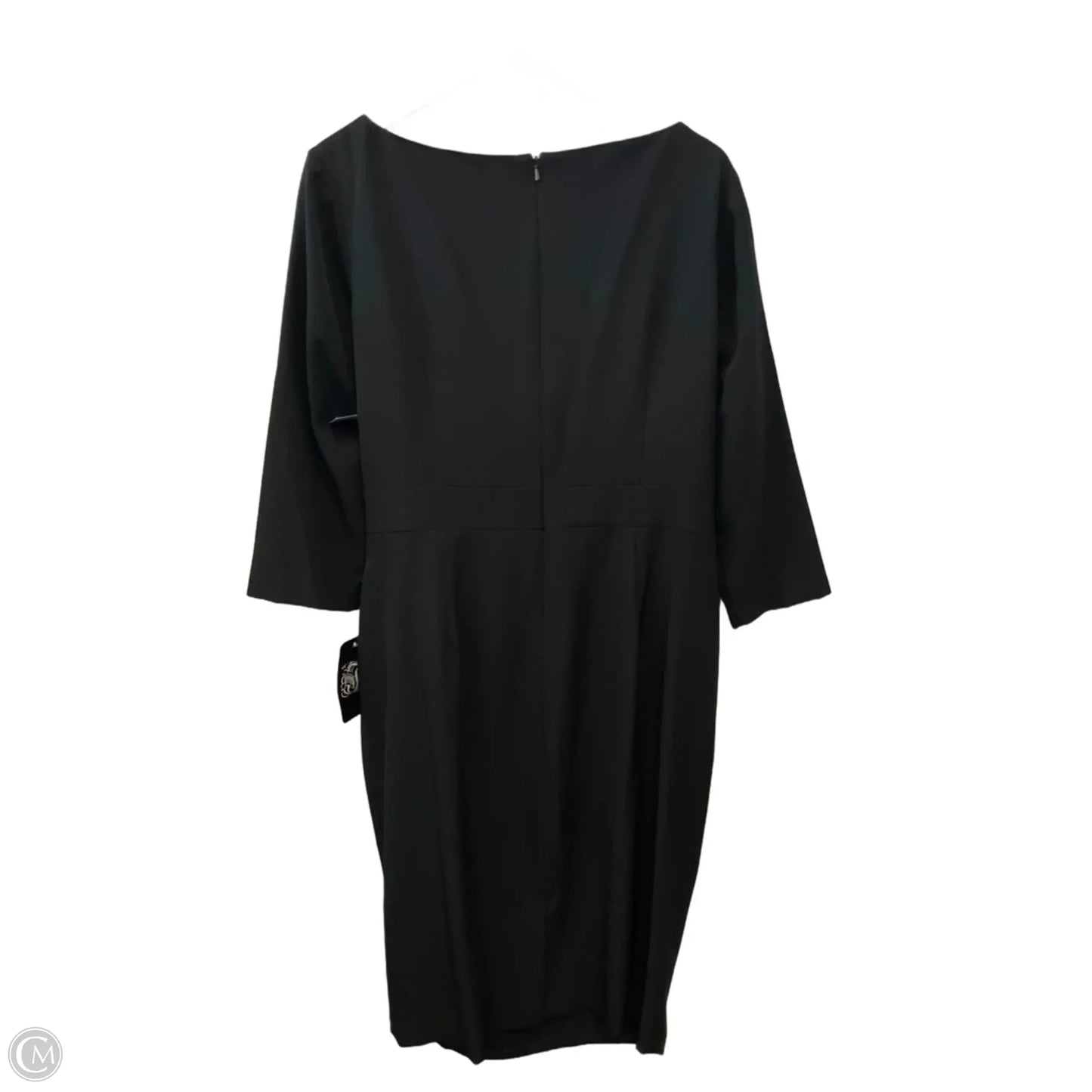 Dress Casual Midi By Clothes Mentor In Black, Size: Xl