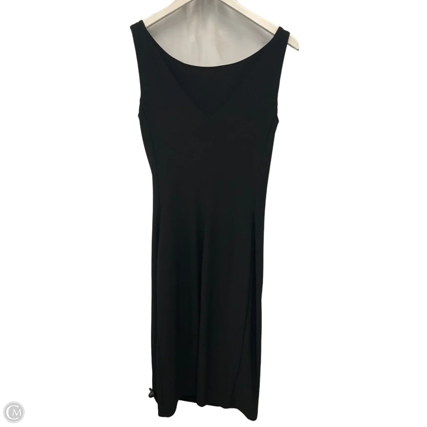 Dress Casual Midi By Lauren By Ralph Lauren In Black, Size: S