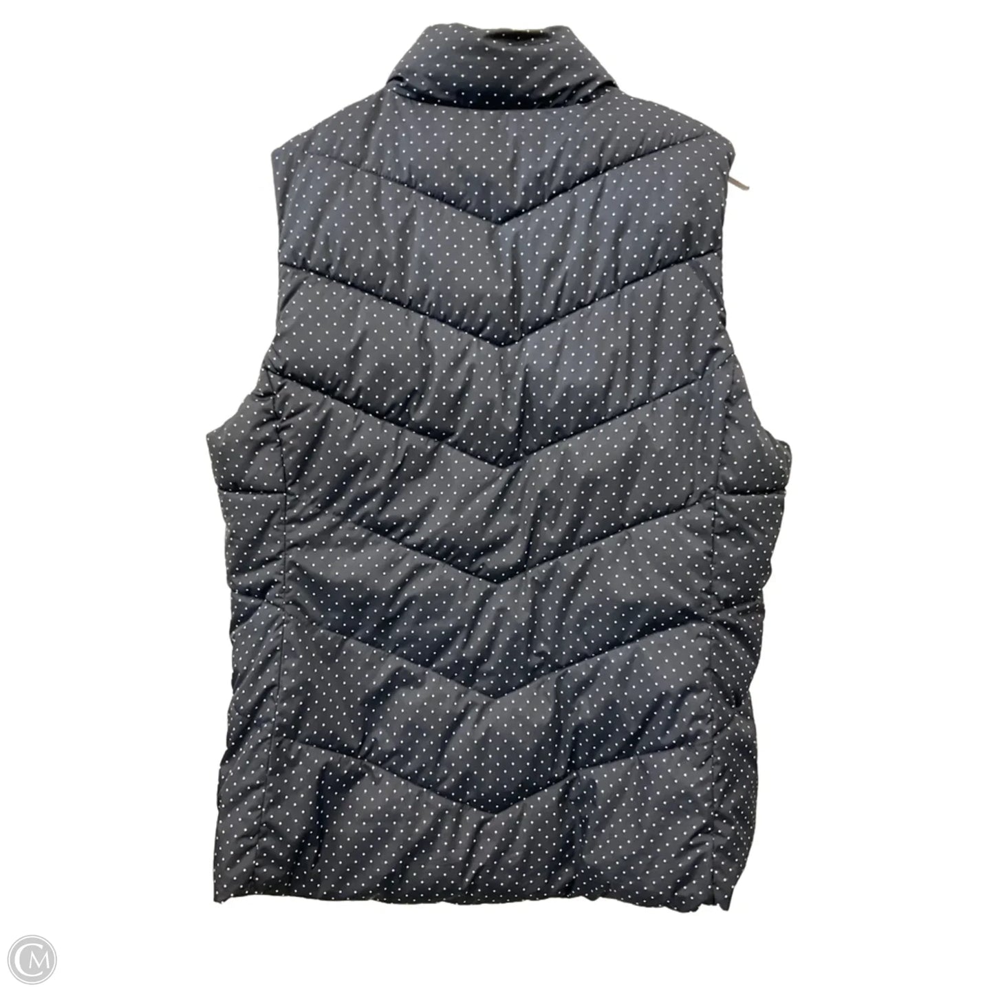 Vest Puffer & Quilted By Gap In Polkadot Pattern, Size: Xl