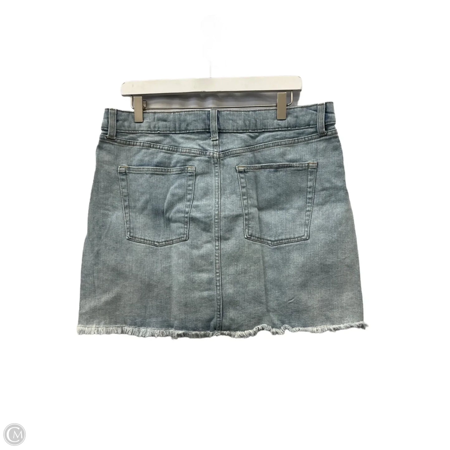 Skirt Mini & Short By Wild Fable In Blue Denim, Size: 16