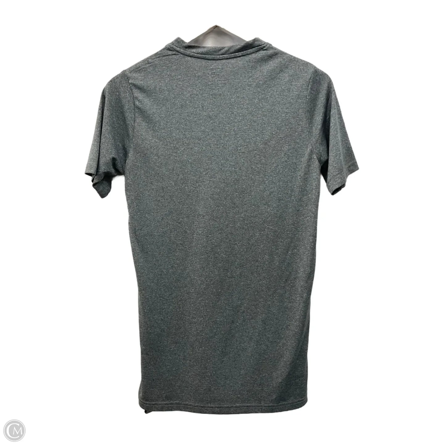 Athletic Top Short Sleeve By Clothes Mentor In Grey, Size: S