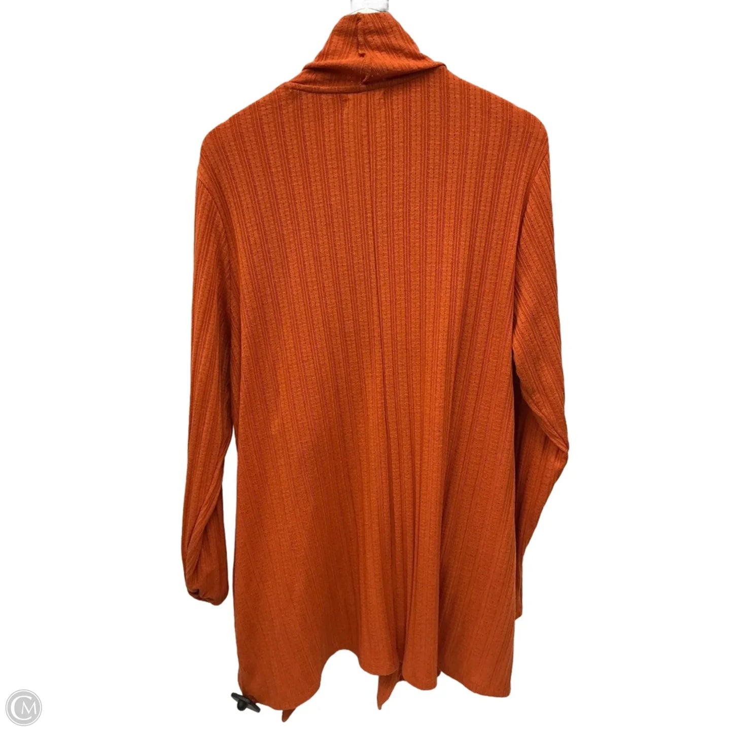 Cardigan By Maurices In Orange, Size: 2x