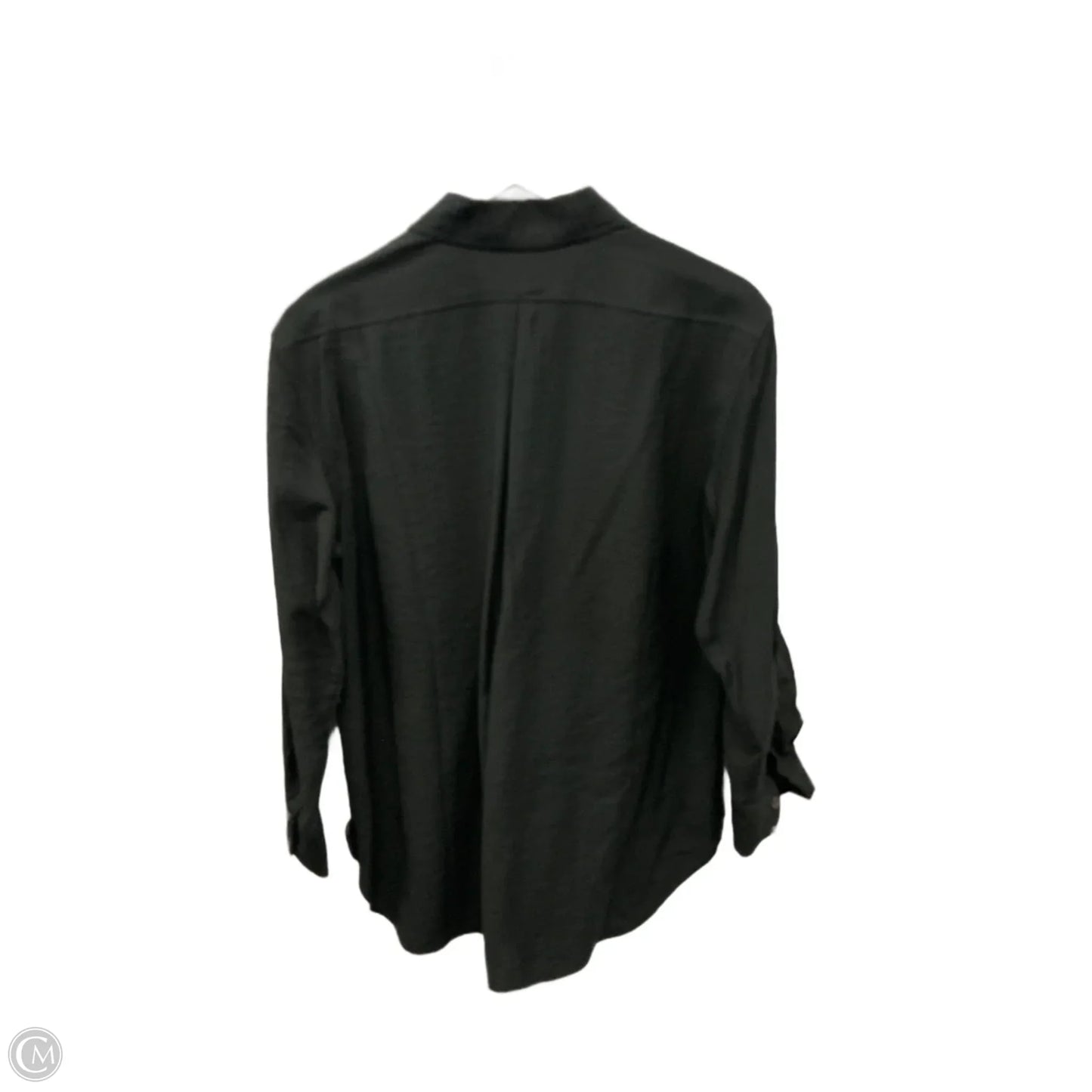 Top Long Sleeve By Banana Republic In Black, Size: Xs