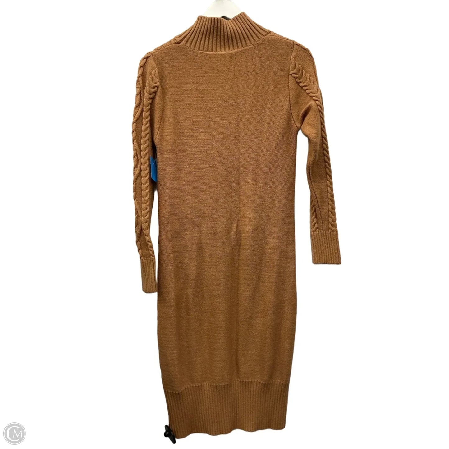 Dress Sweater By Cme In Brown, Size: M