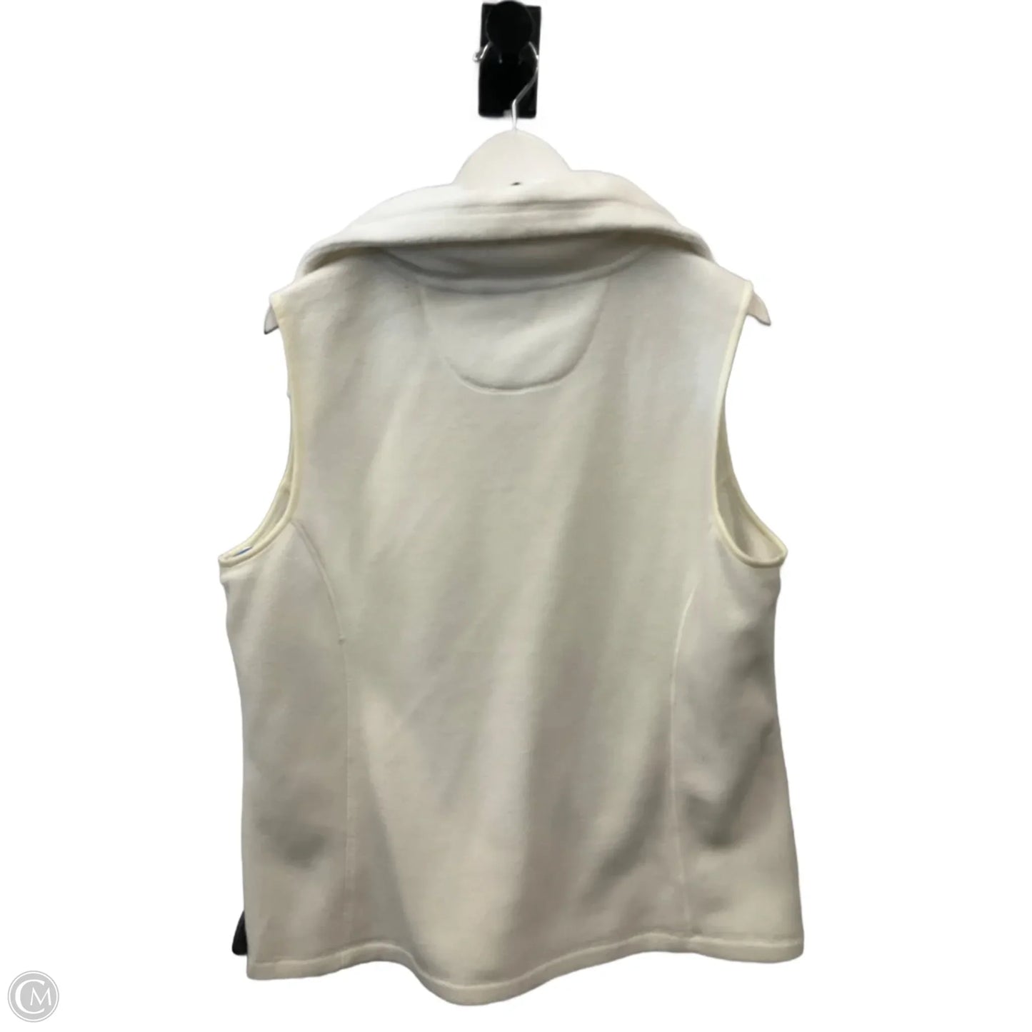 Vest Fleece By Calvin Klein In White, Size: 1x