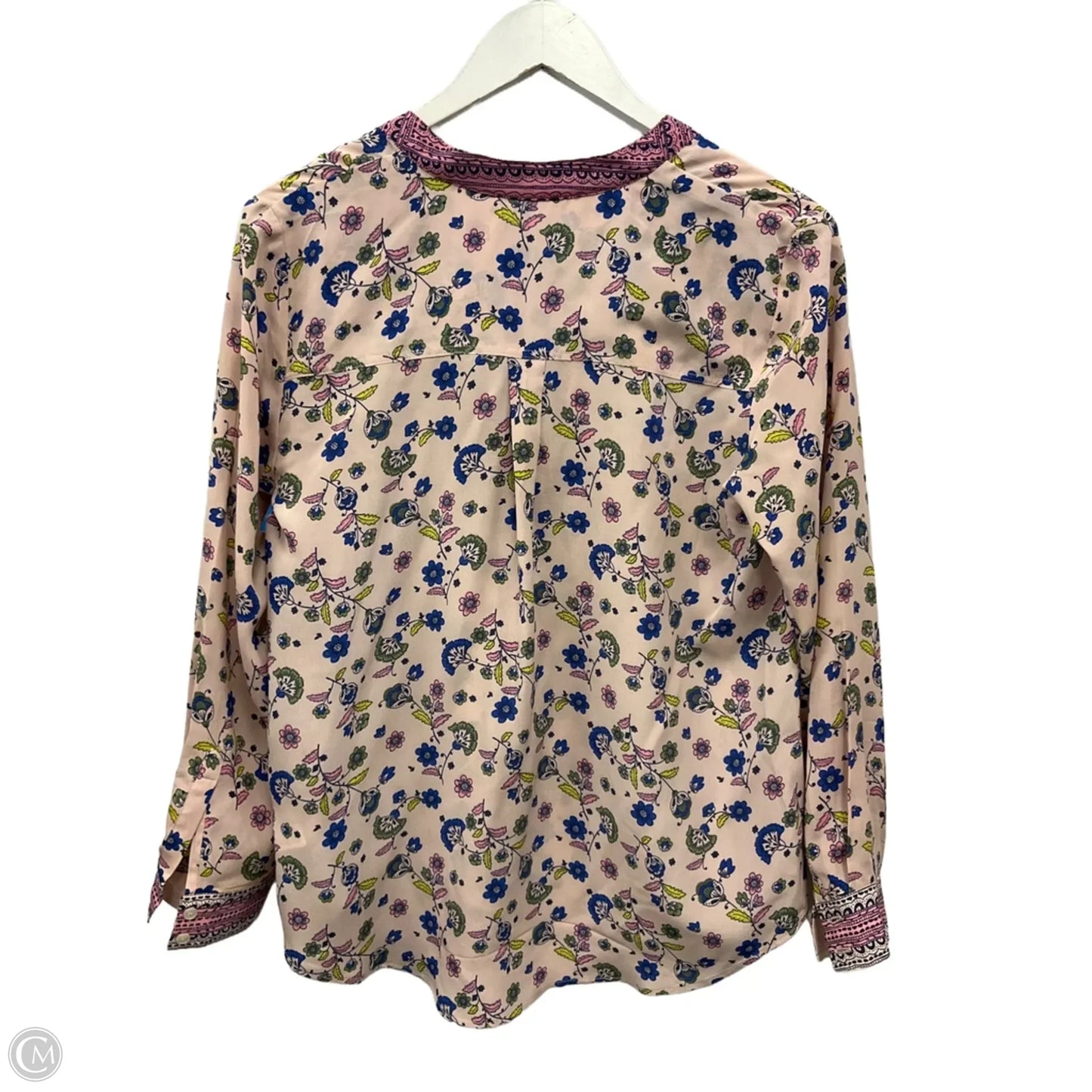 Top Long Sleeve By Boden In Pink, Size: M