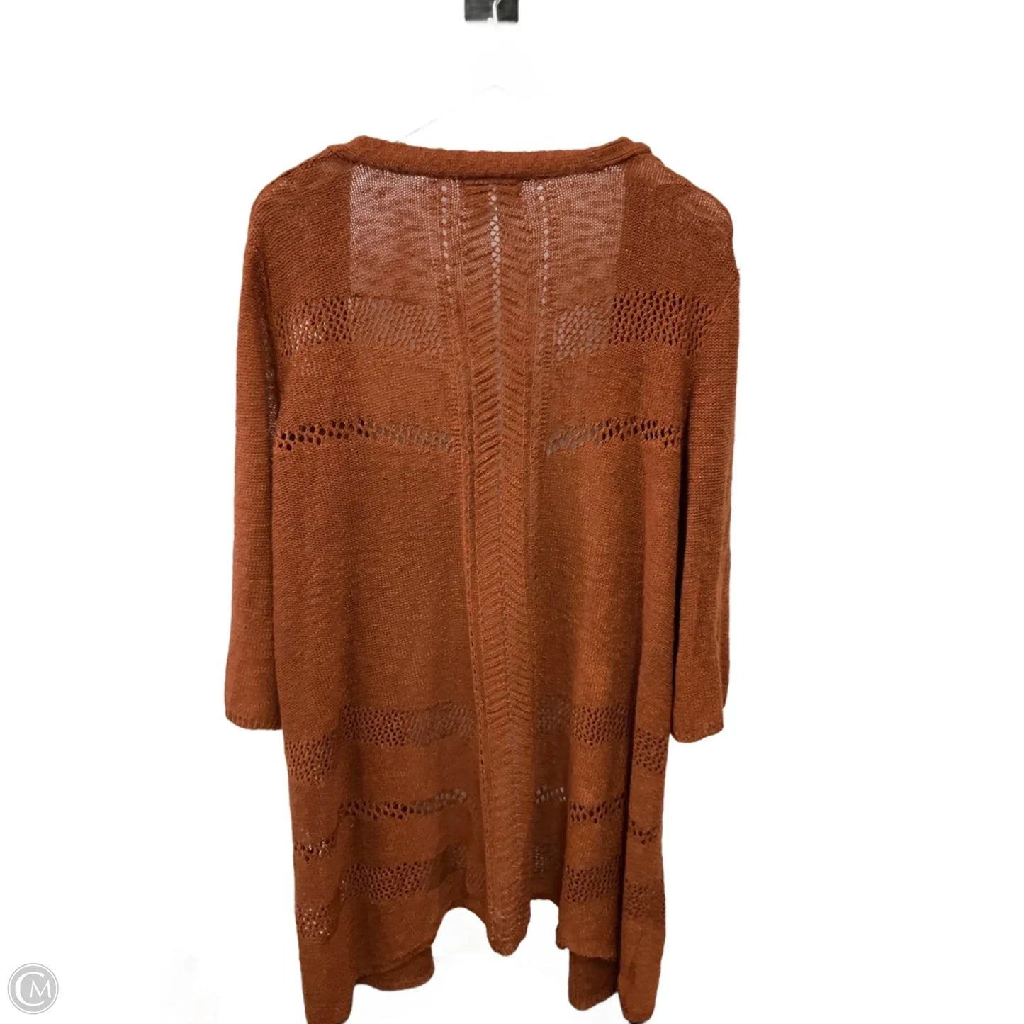 Cardigan By Cme In Orange, Size: 3x