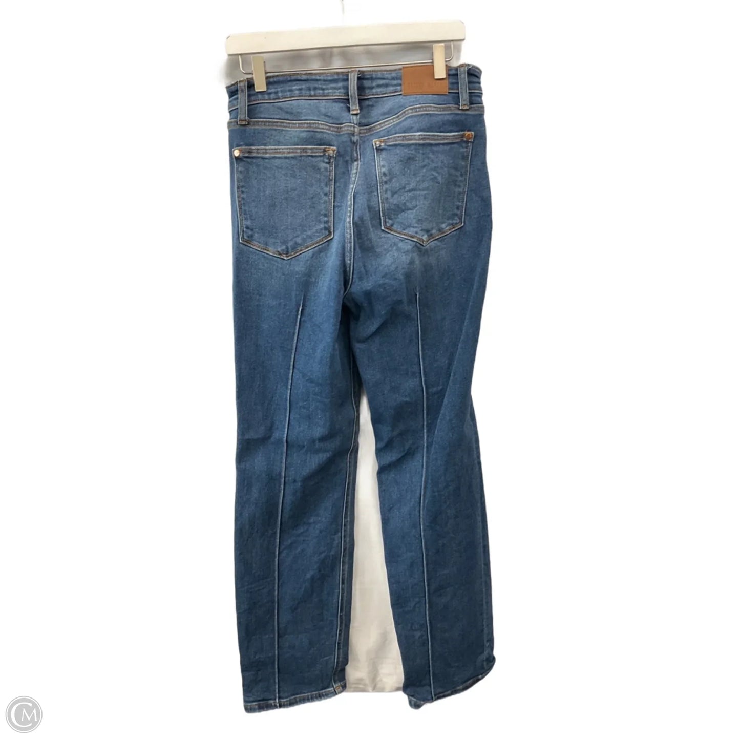 Jeans Straight By Judy Blue In Blue Denim, Size: 10