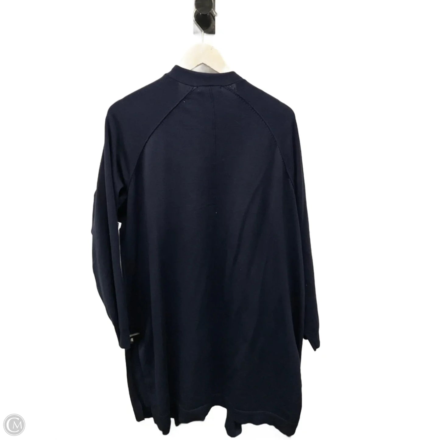 Sweater Cardigan By 89th And Madison In Navy, Size: 2x