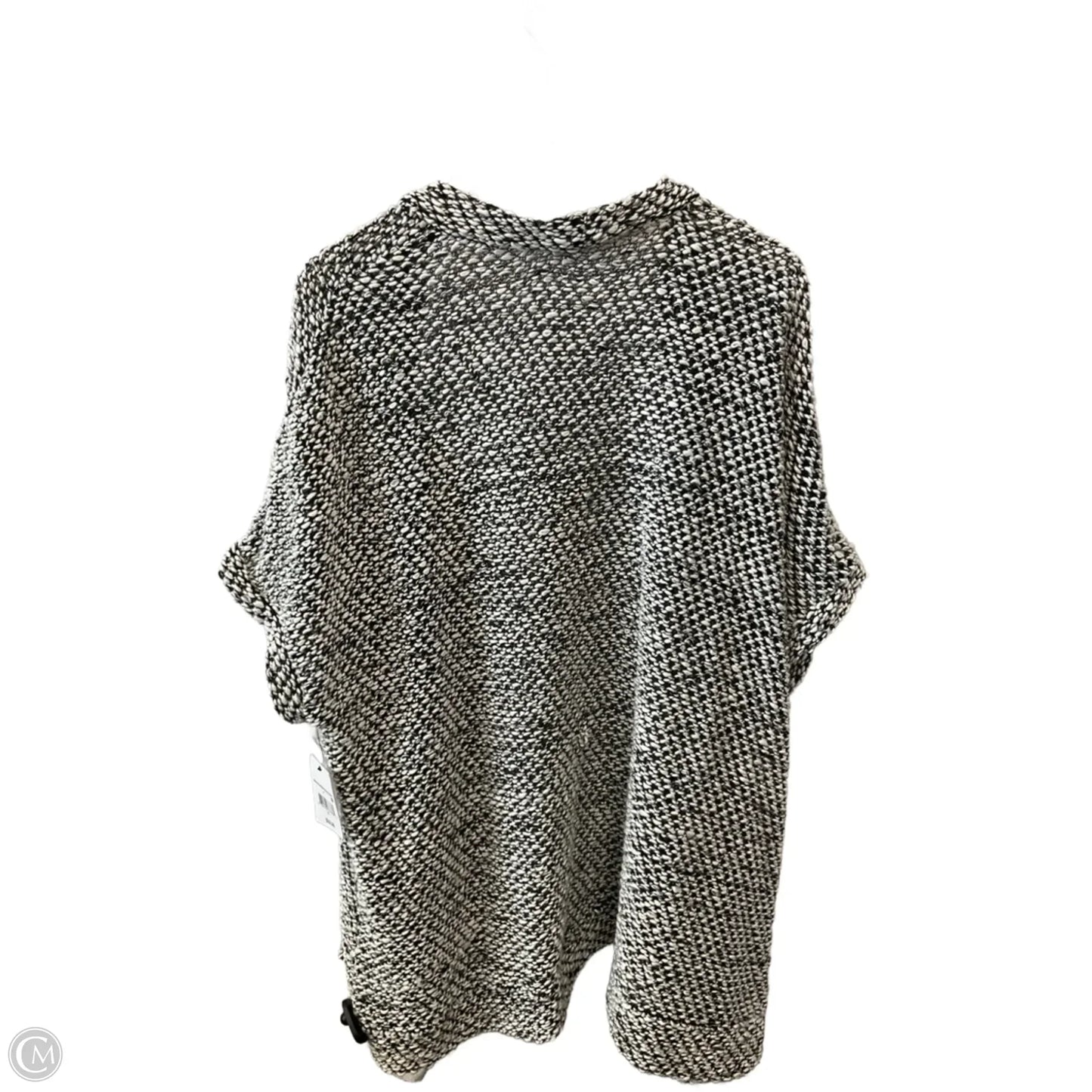 Cardigan By Ophelia Roe In Black & White, Size: 2x