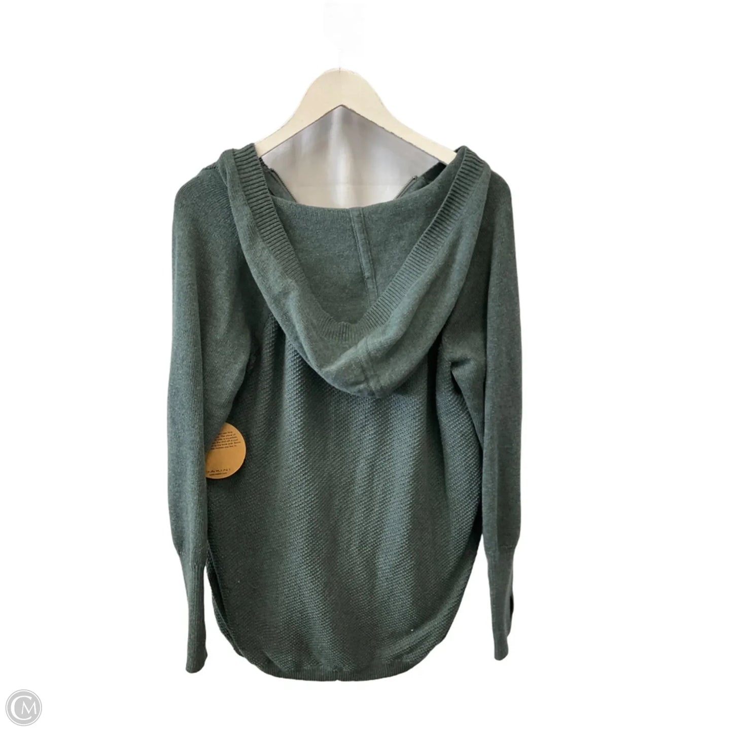 Sweater Cardigan By Clothes Mentor In Green, Size: 2x