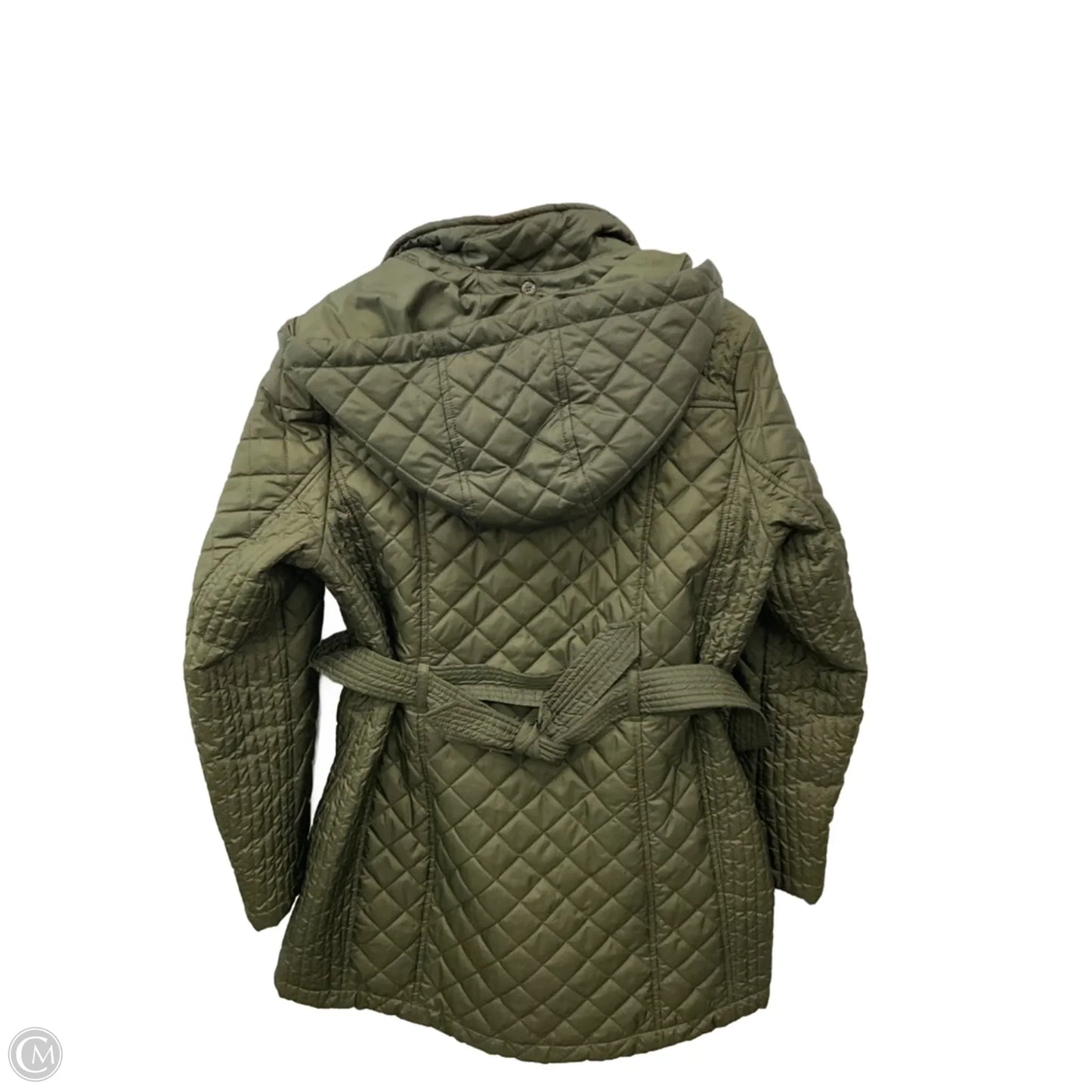Coat Puffer & Quilted By London Fog In Green, Size: M