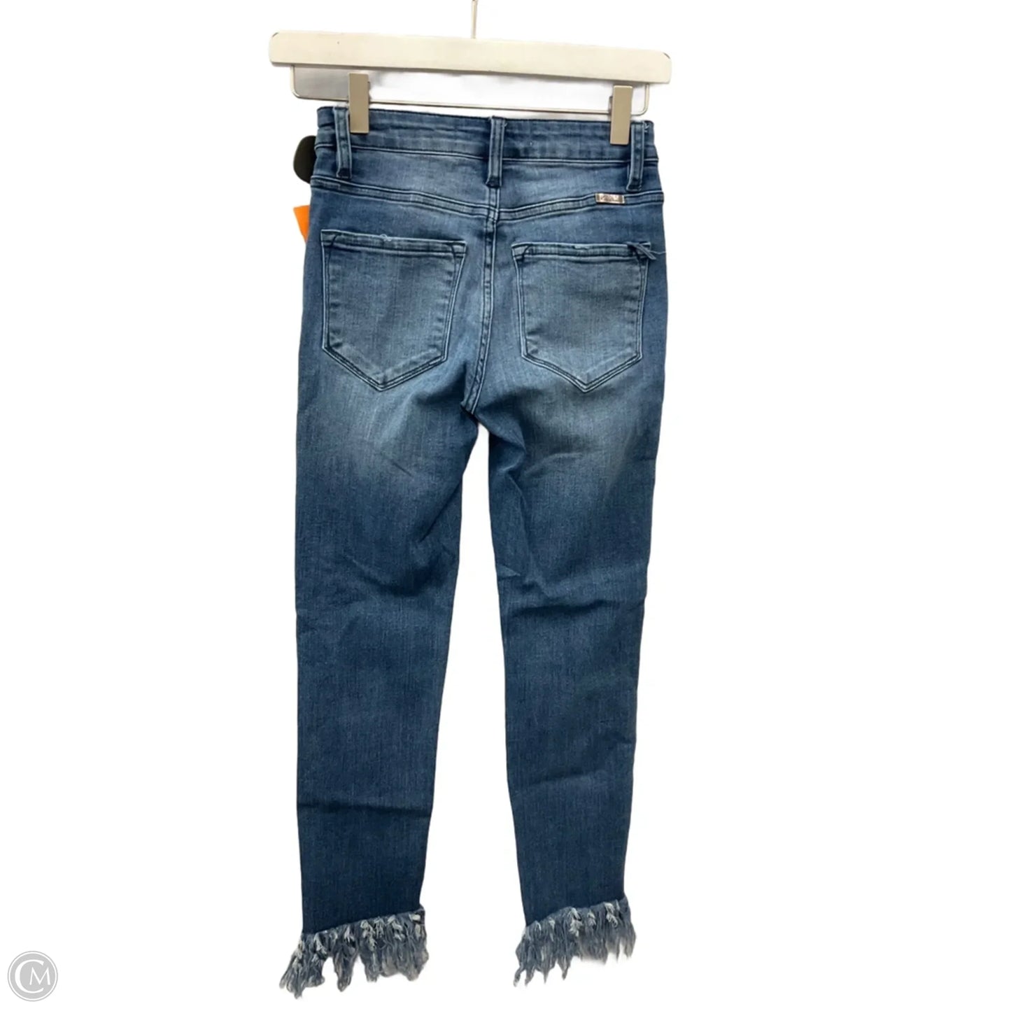 Jeans Skinny By Kancan In Blue Denim, Size: 0