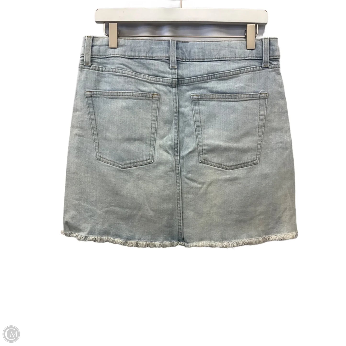 Skirt Mini & Short By Wild Fable In Blue Denim, Size: 12