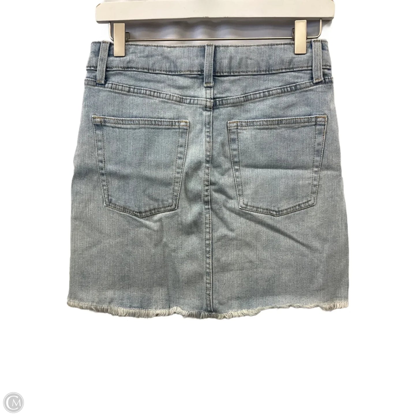 Skirt Mini & Short By Wild Fable In Blue Denim, Size: 6