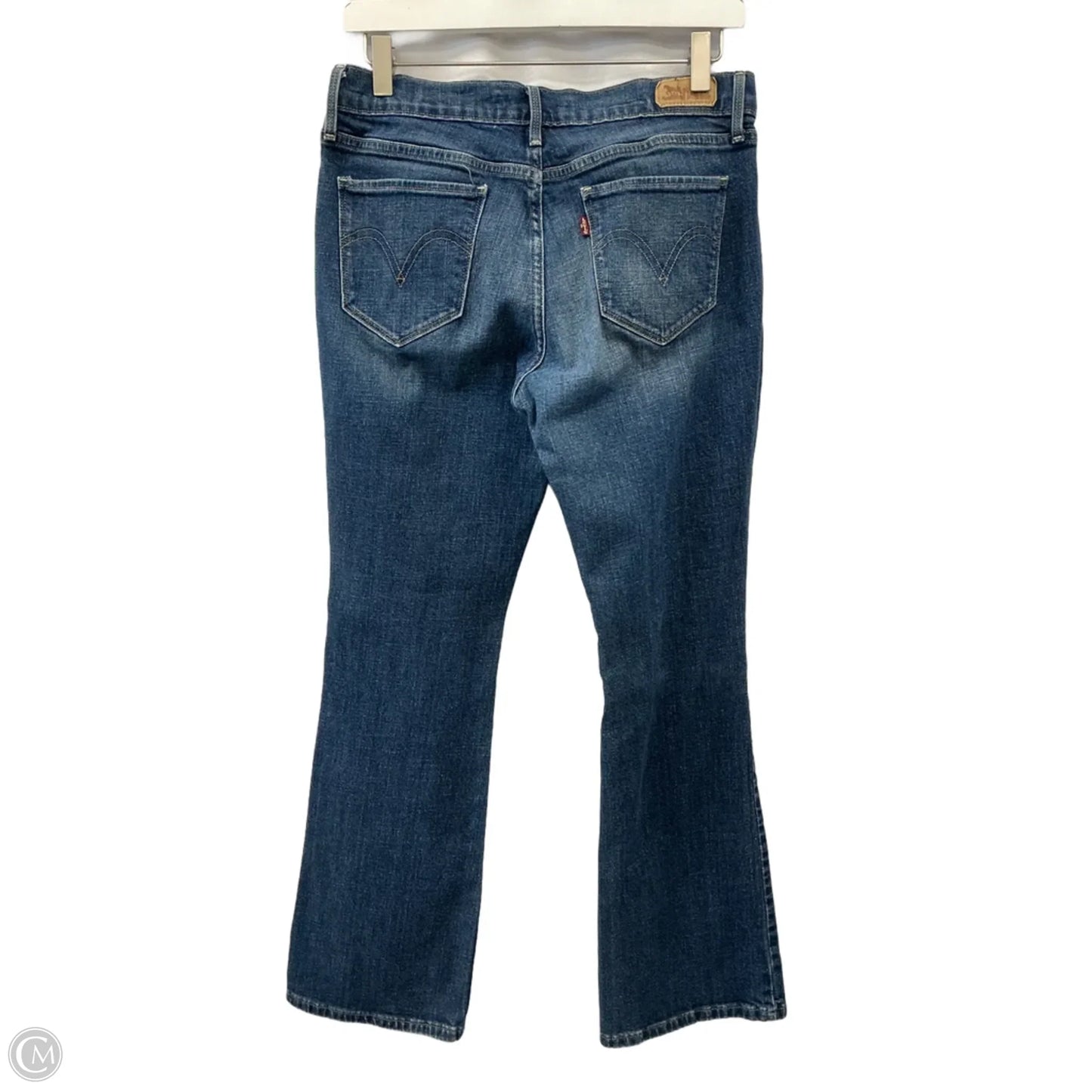 Jeans Boot Cut By Levis In Blue Denim, Size: 6