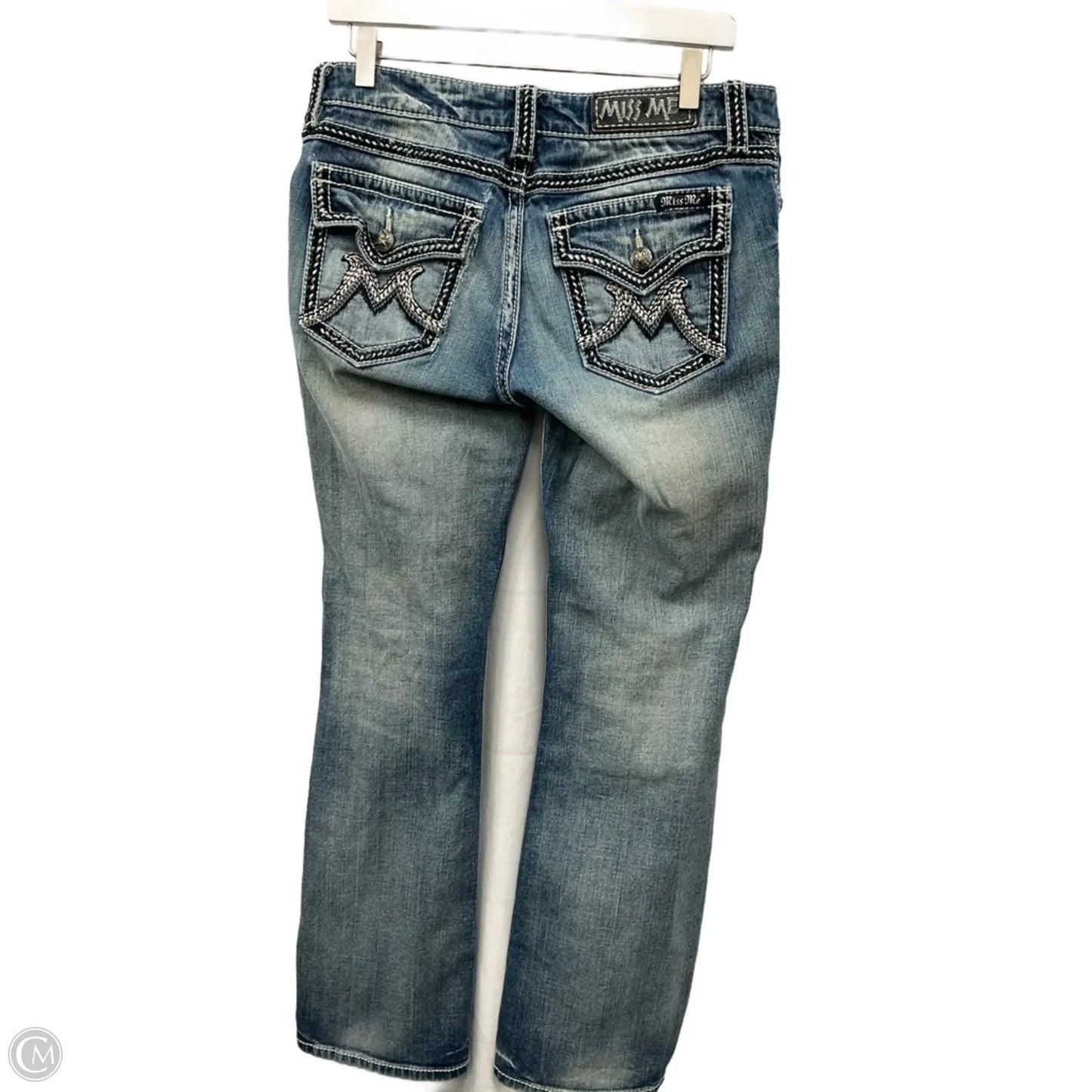 Jeans Boot Cut By Miss Me In Blue Denim, Size: 10