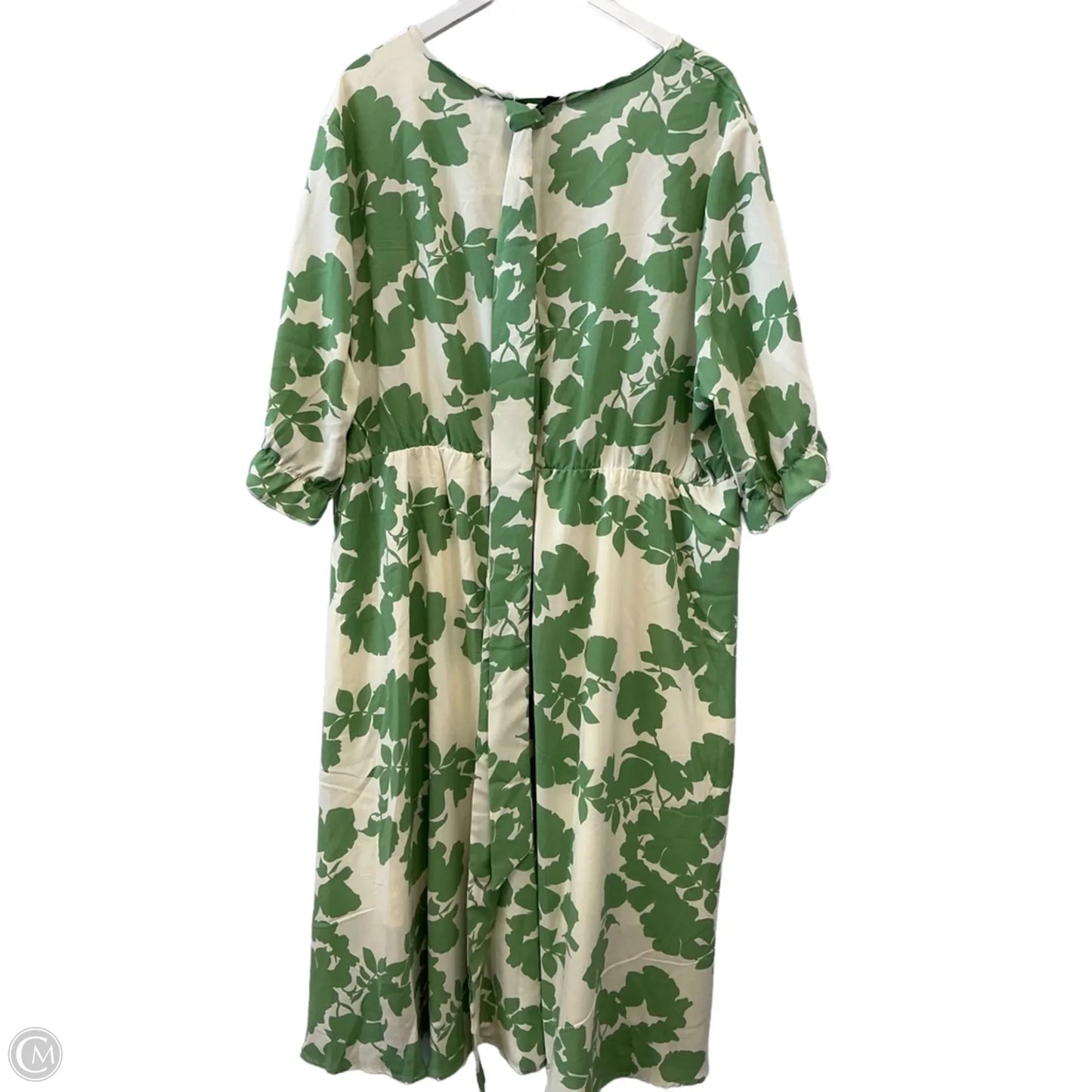 Dress Casual Midi By Bloomchic In Green, Size: 3x
