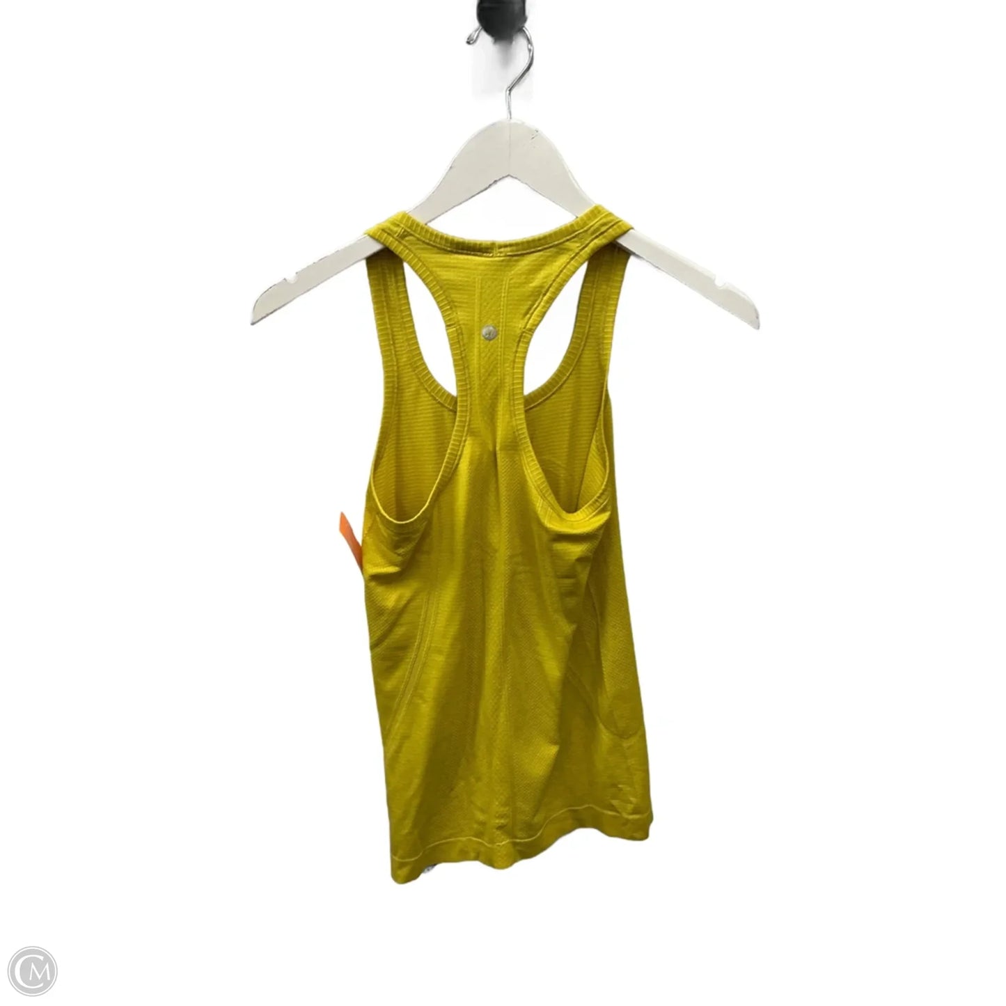 Athletic Tank Top By Lululemon In Yellow, Size: S