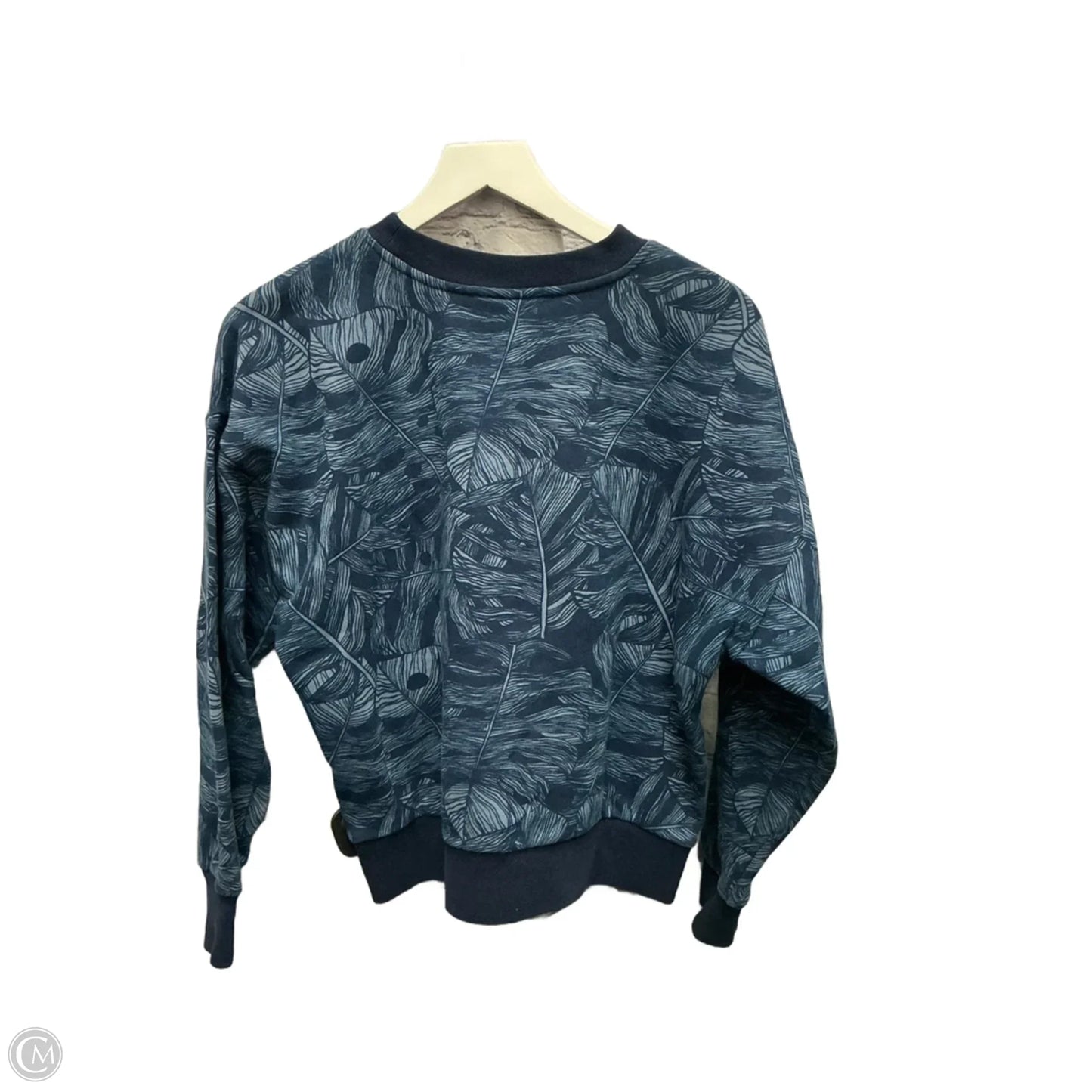 Sweatshirt Crewneck By Gap In Blue, Size: M