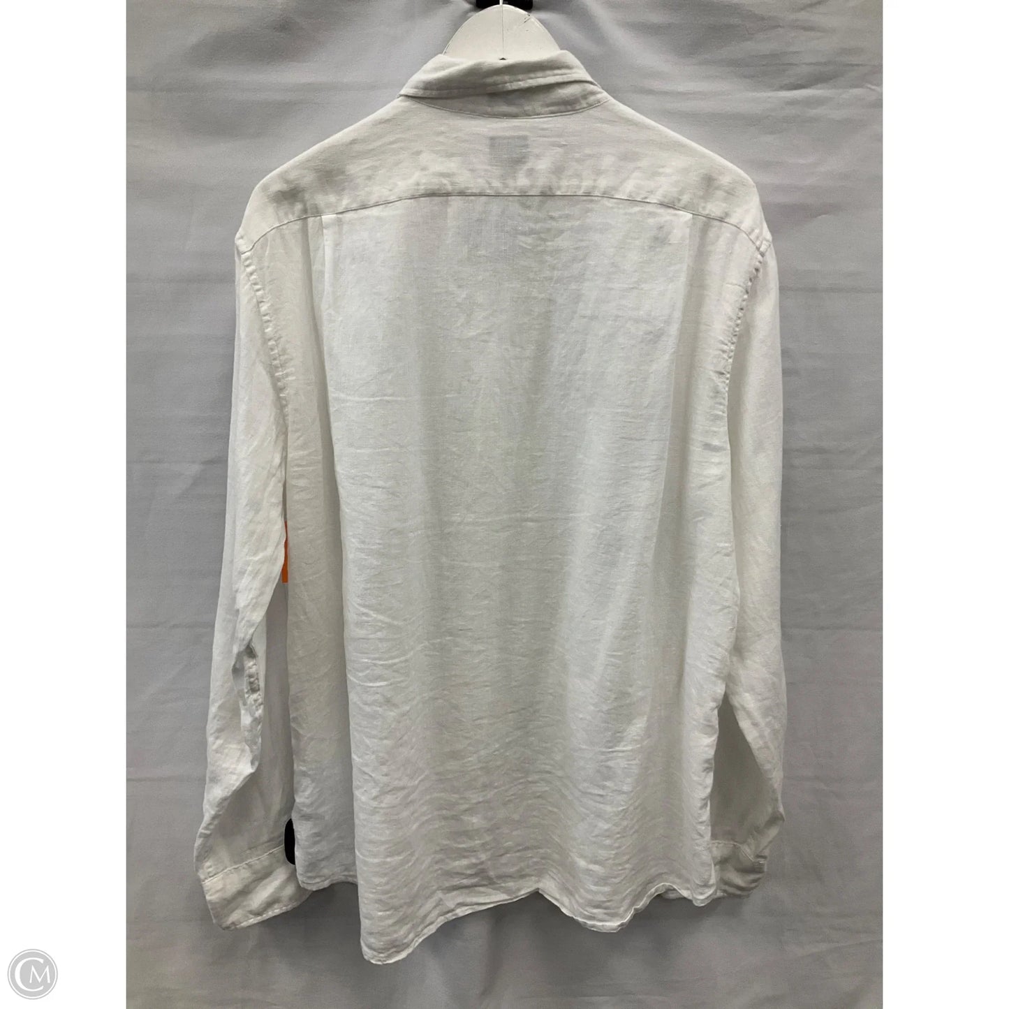 Top Long Sleeve By J. Crew In White, Size: Xl
