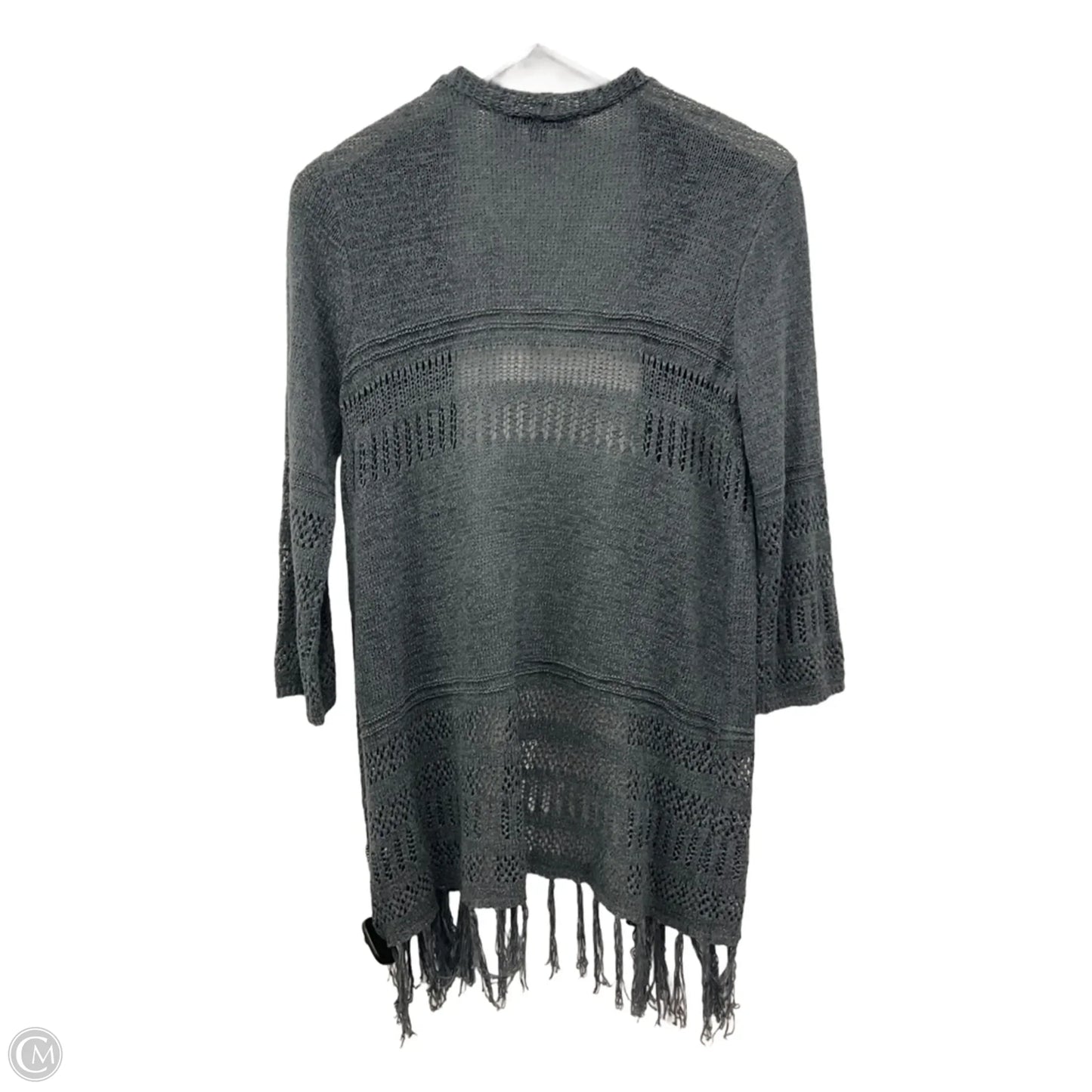 Cardigan By Apt 9 In Grey, Size: S