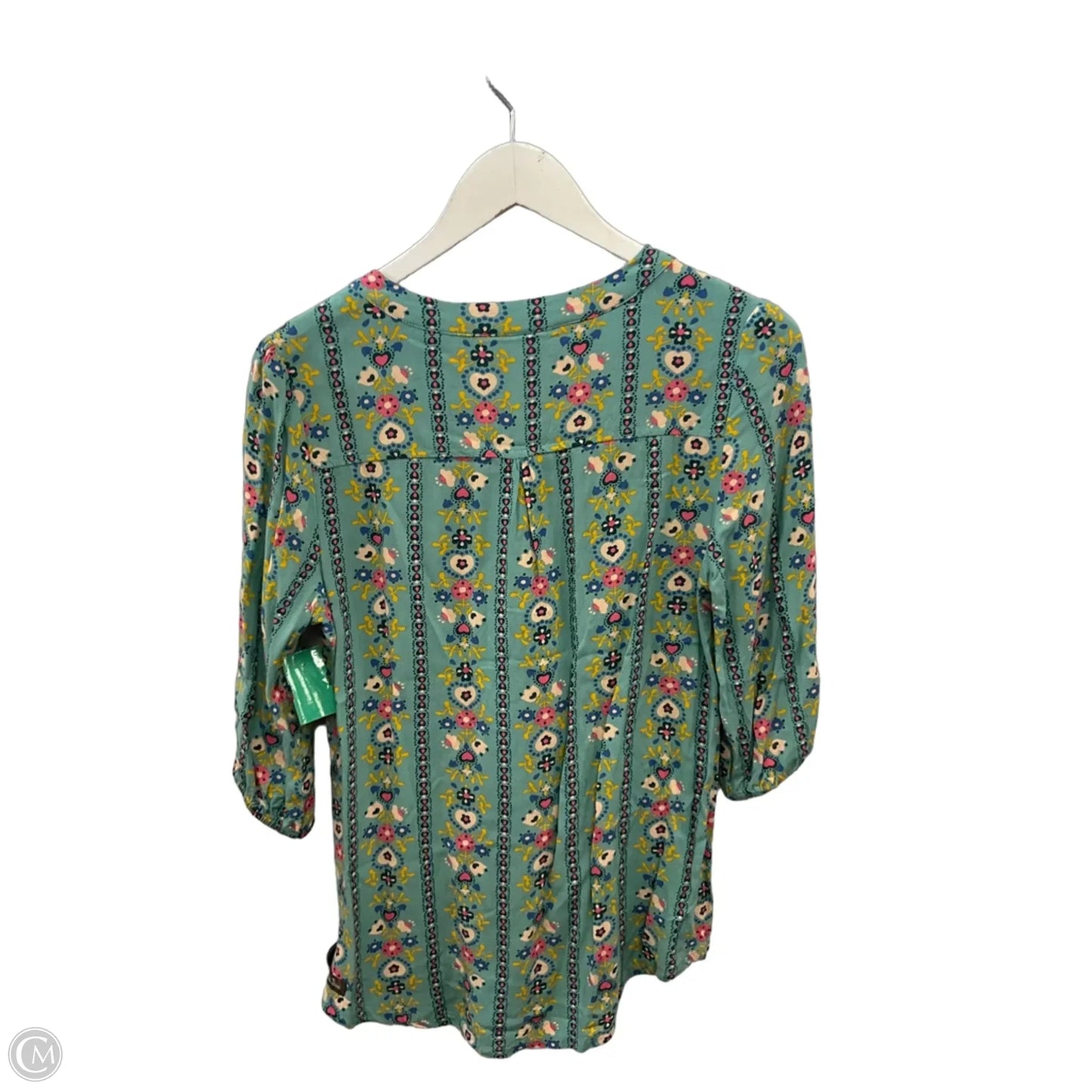 Top Short Sleeve By Matilda Jane In Green, Size: S