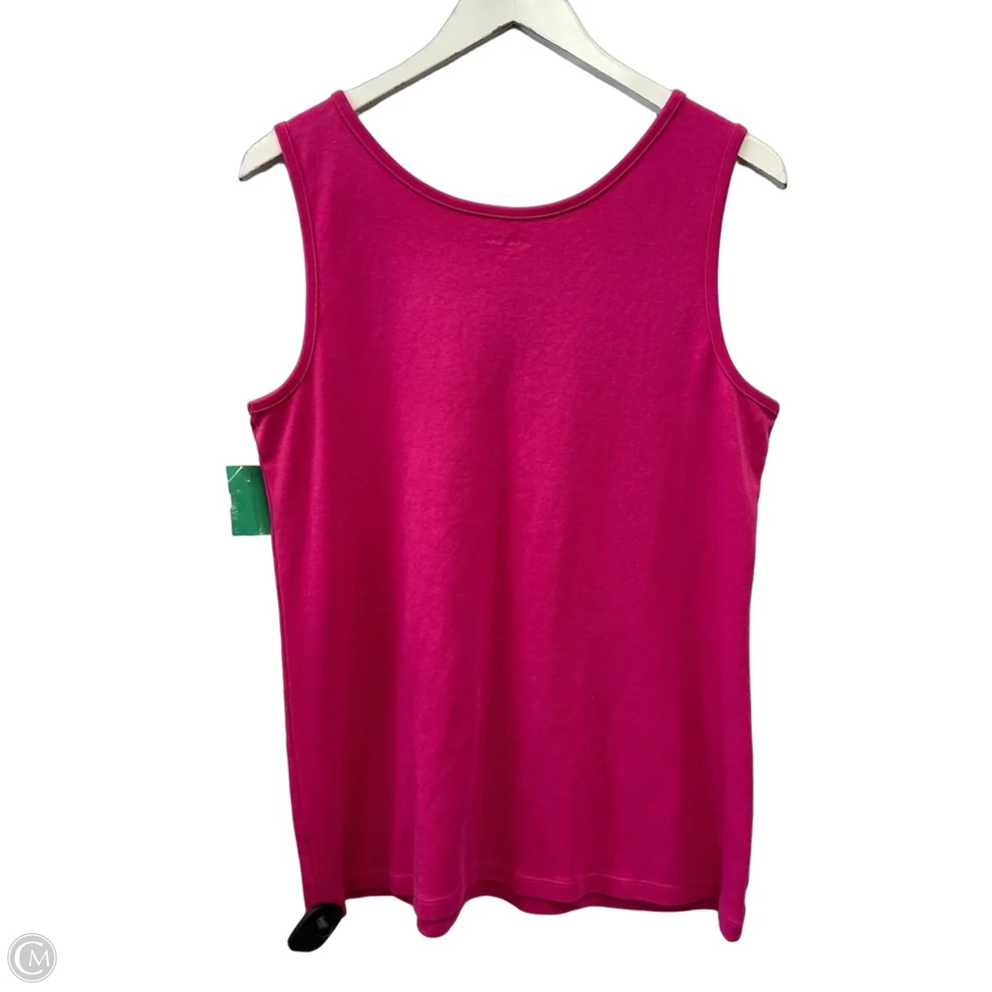 Tank Top By Lands End In Pink, Size: L