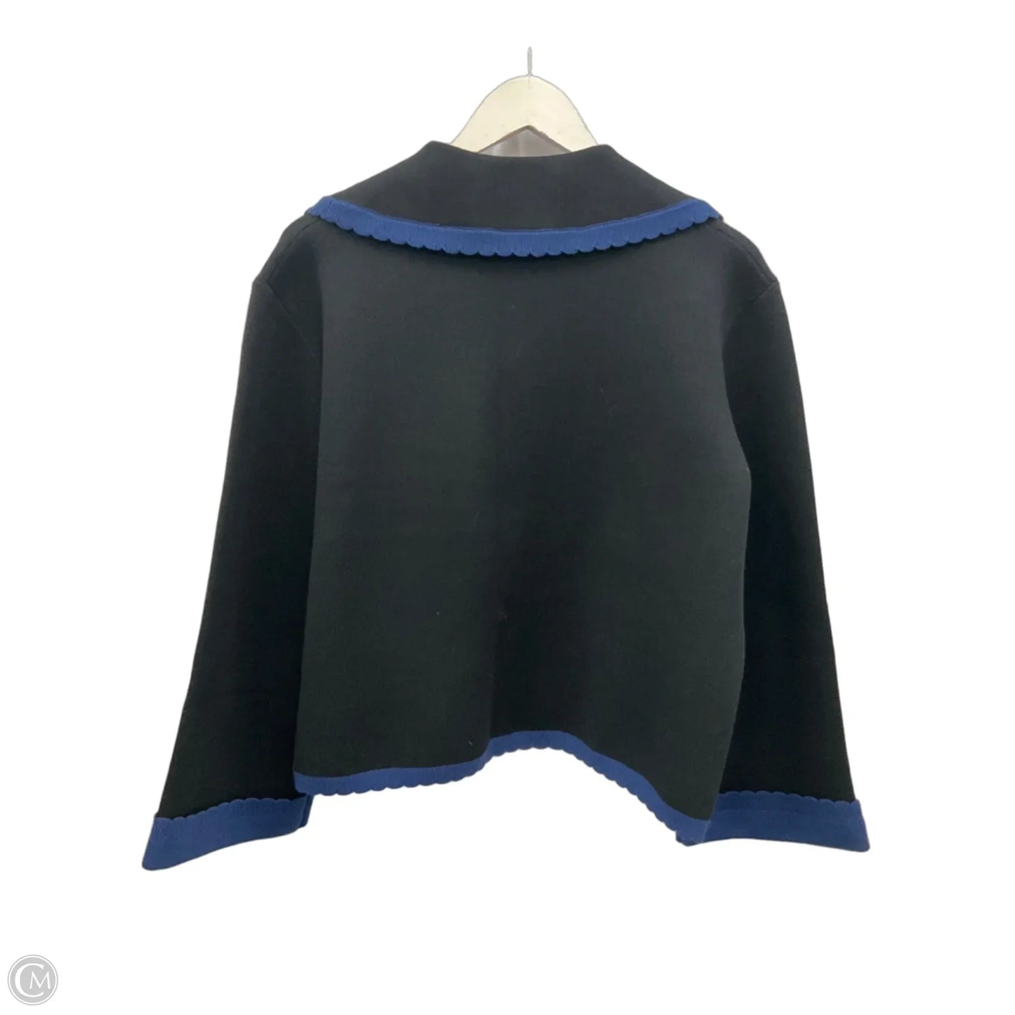 Sweater Cardigan By Clothes Mentor In Black, Size: M