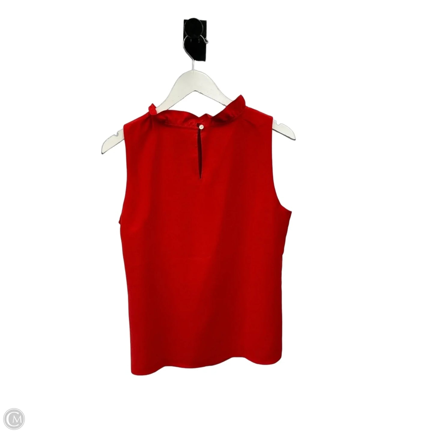 Top Sleeveless By J. Crew In Red, Size: S