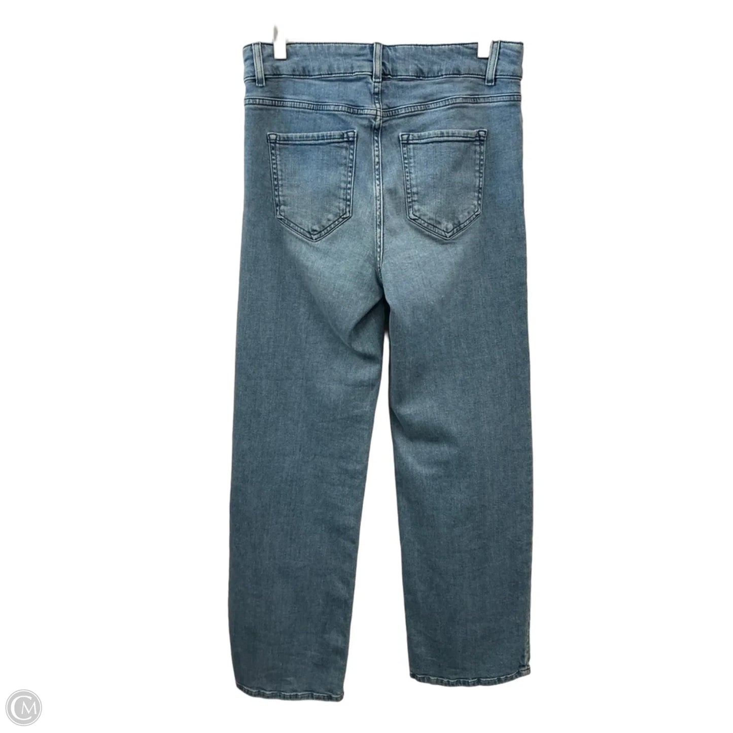 Jeans Wide Leg By J. Jill In Blue Denim, Size: 8