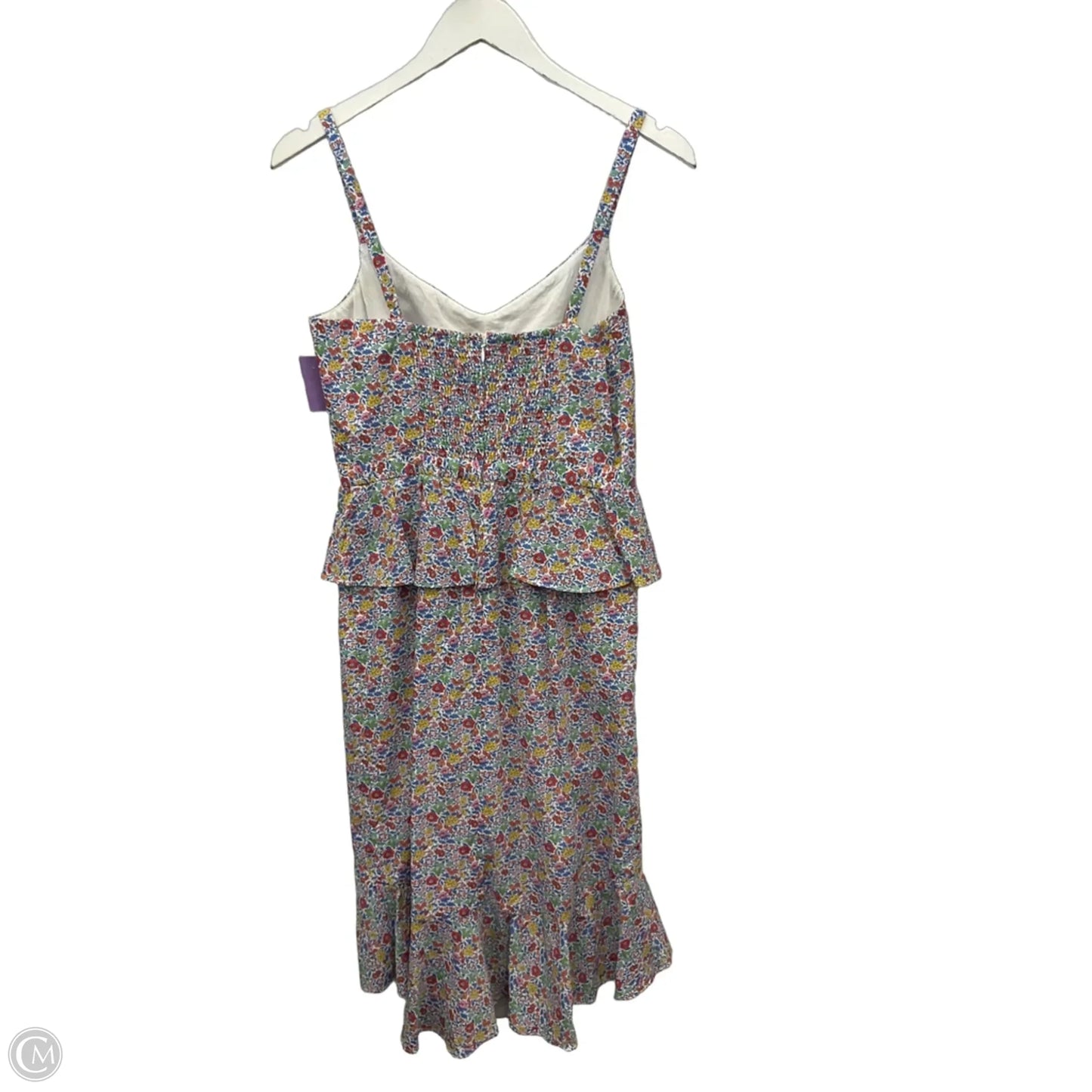 Dress Casual Midi By J. Crew In Floral Print, Size: S