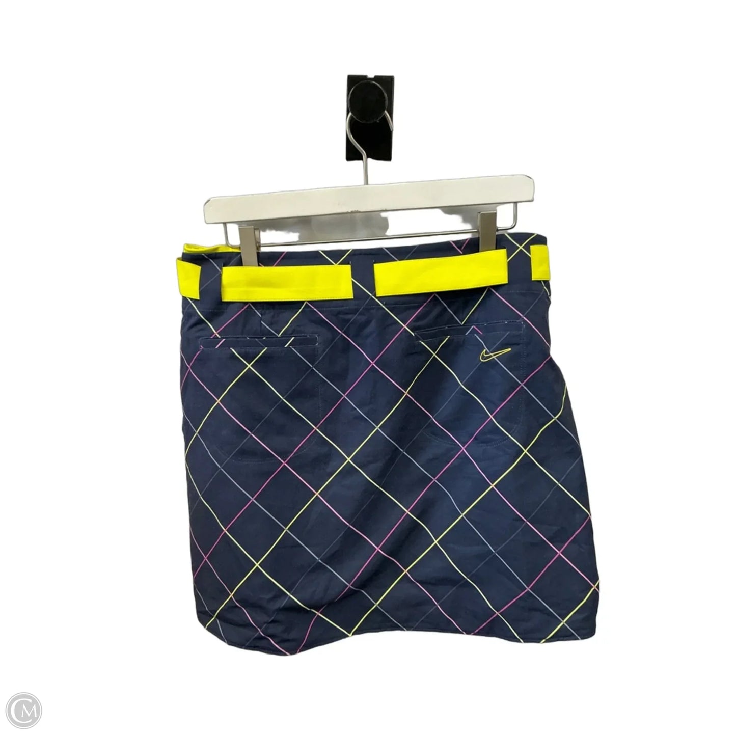 Athletic Shorts 2pc By Nike Apparel In Blue & Yellow, Size: M