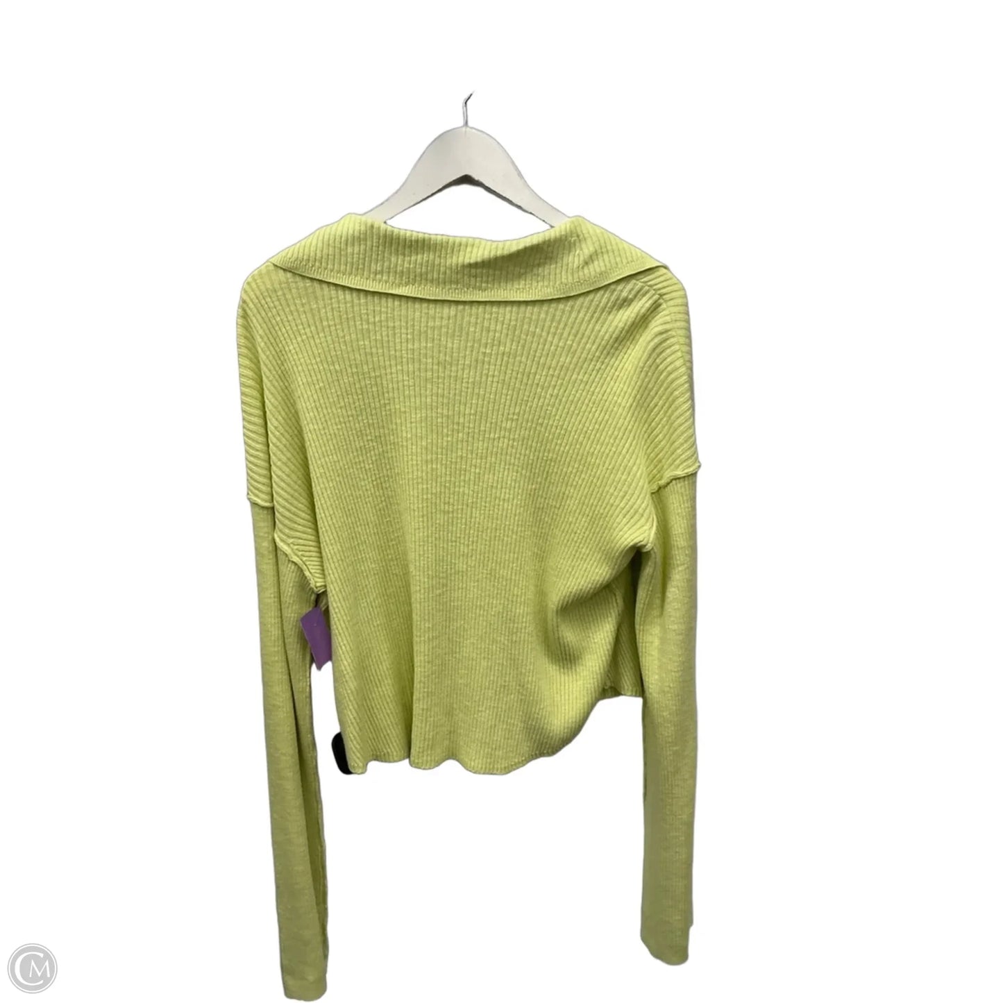 Sweater By Free People In Green, Size: L