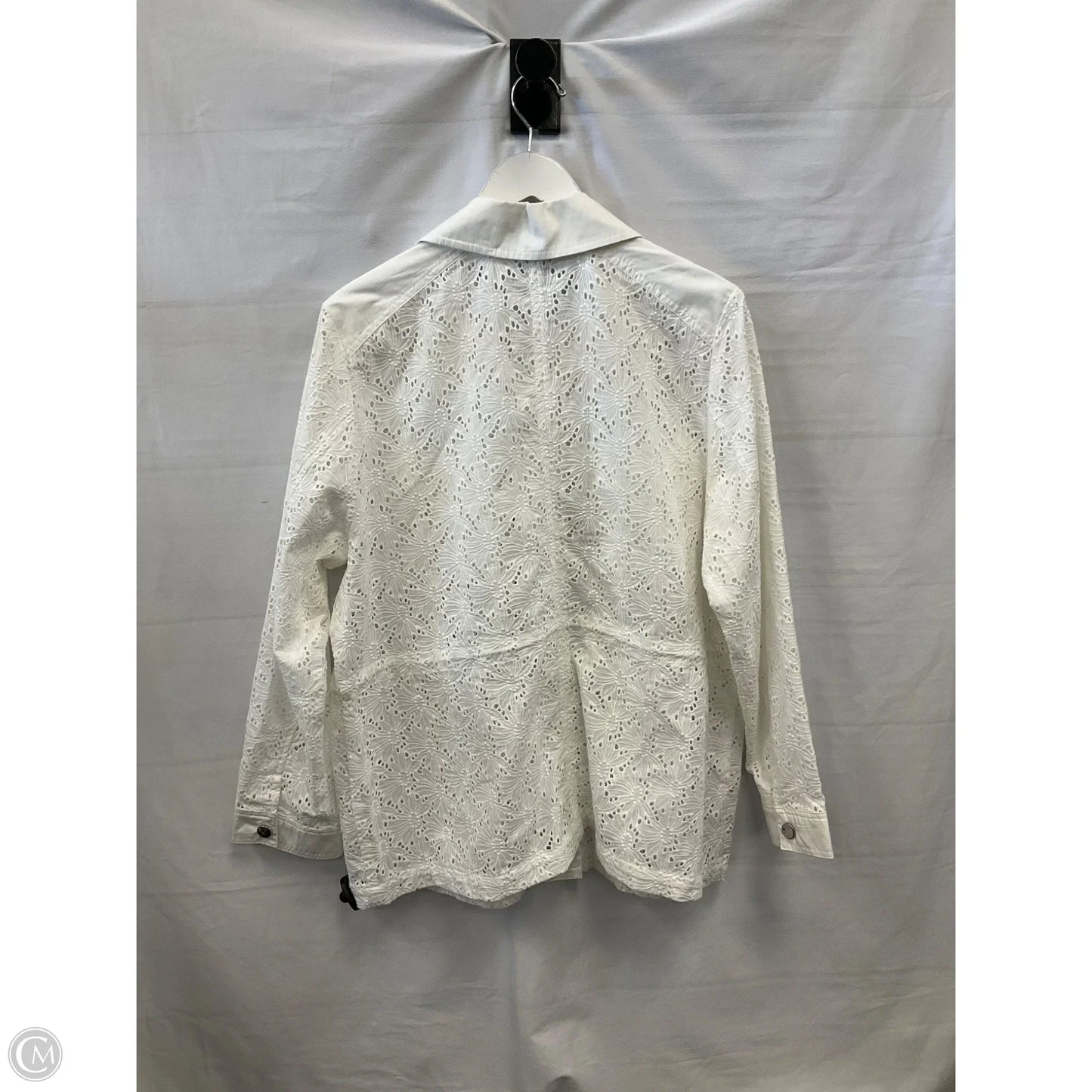 Jacket Other By Chicos In White, Size: Xl