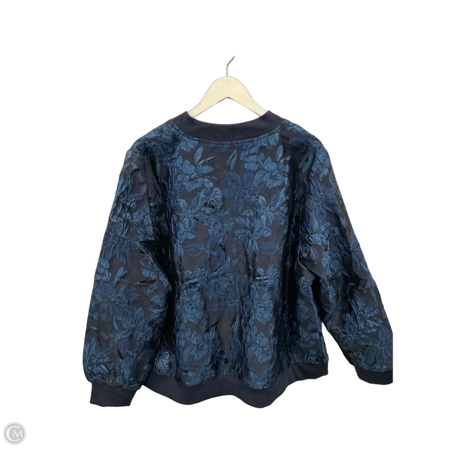 Jacket Other By Bloomchic In Blue, Size: 1x