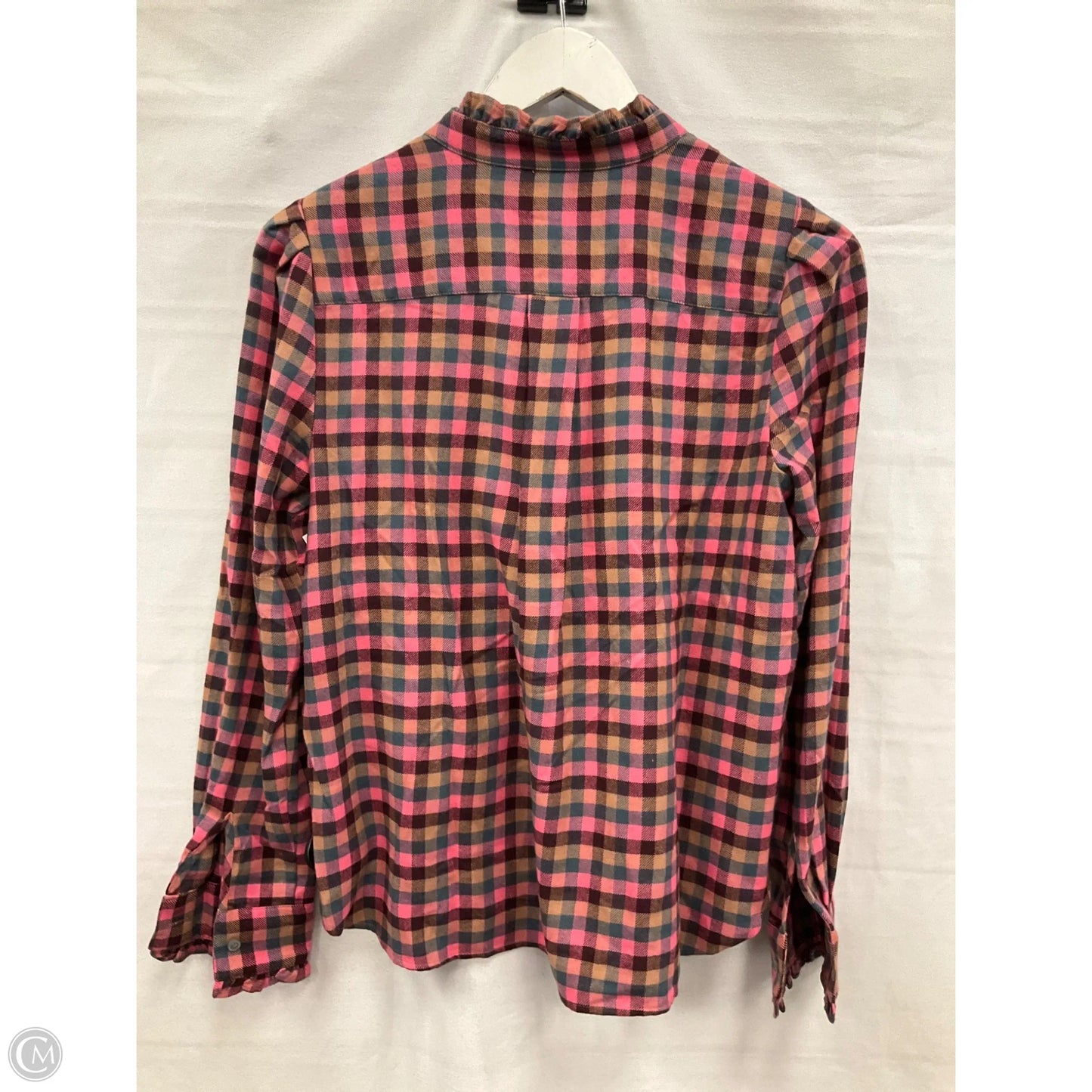 Top Long Sleeve By Ann Taylor In Pink, Size: Xs