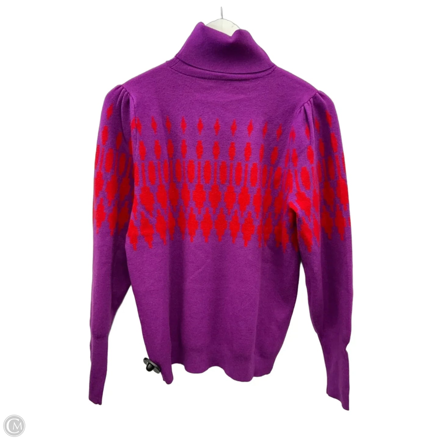 Sweater By Ann Taylor In Purple, Size: M