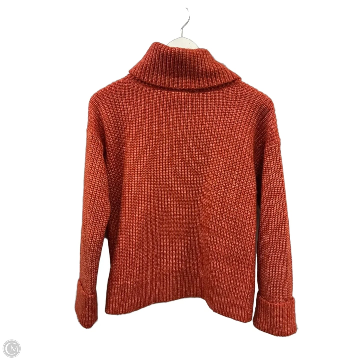 Sweater By Ann Taylor In Orange, Size: M