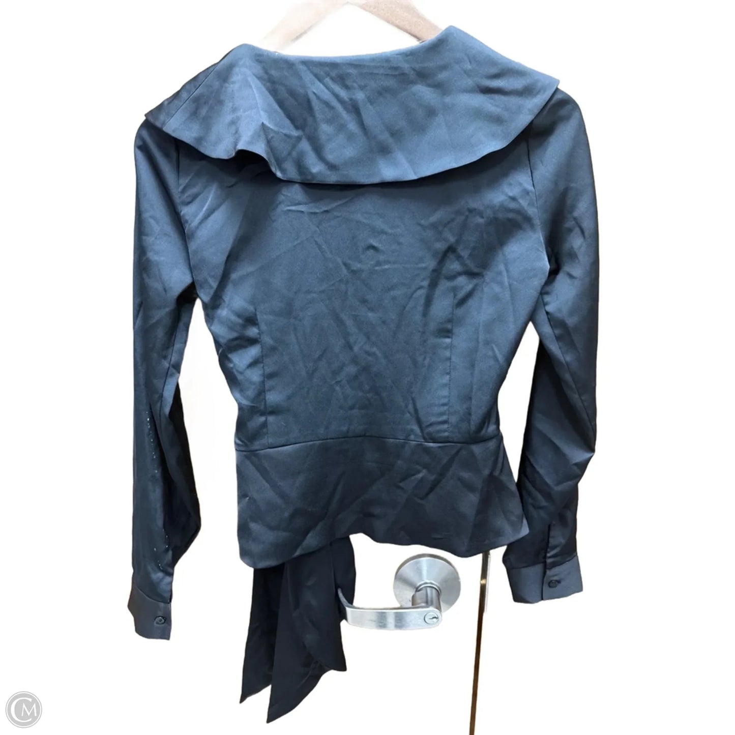 Top Long Sleeve By New York And Co In Black, Size: Xs
