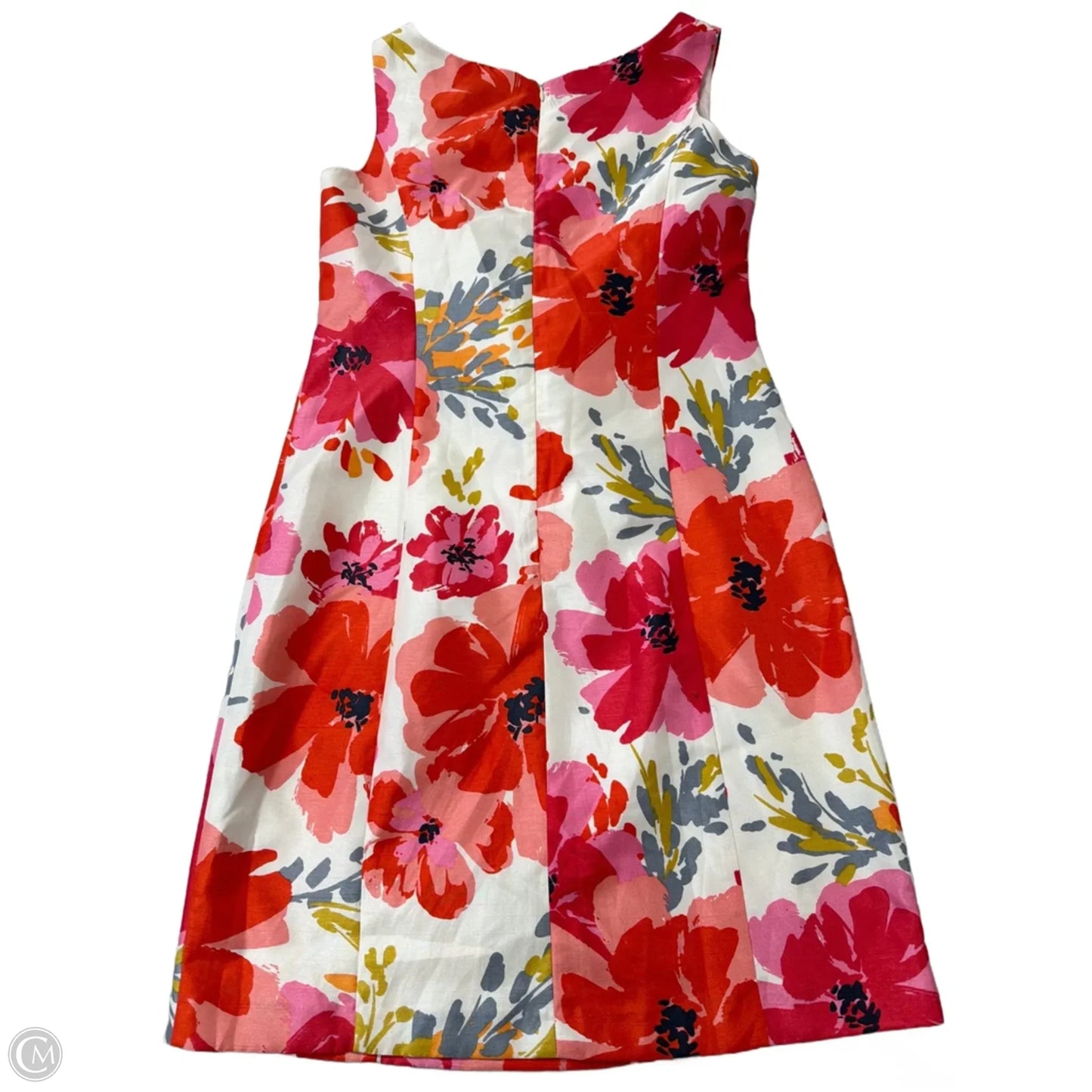 Dress Casual Midi By Perceptions In Floral Print, Size: Mp